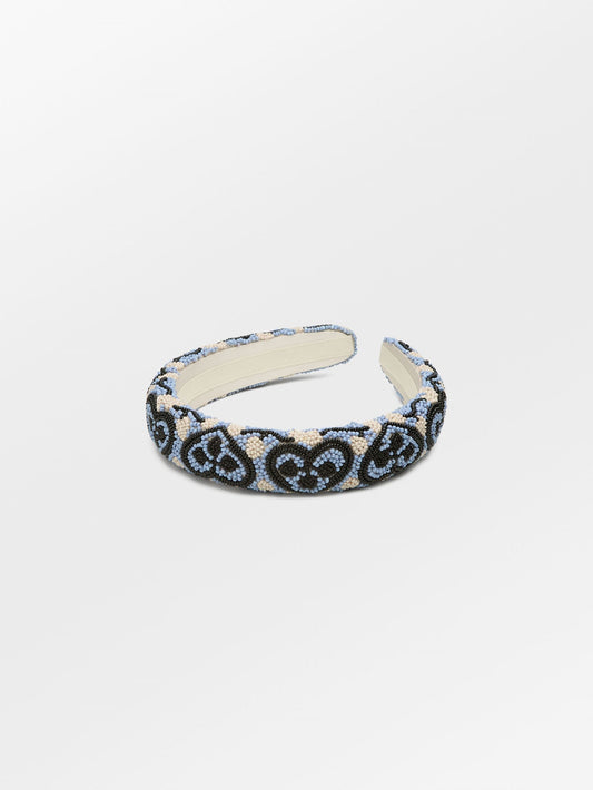 Hearty Midi Beaded Hairbrace OneSize Becksöndergaard.dk