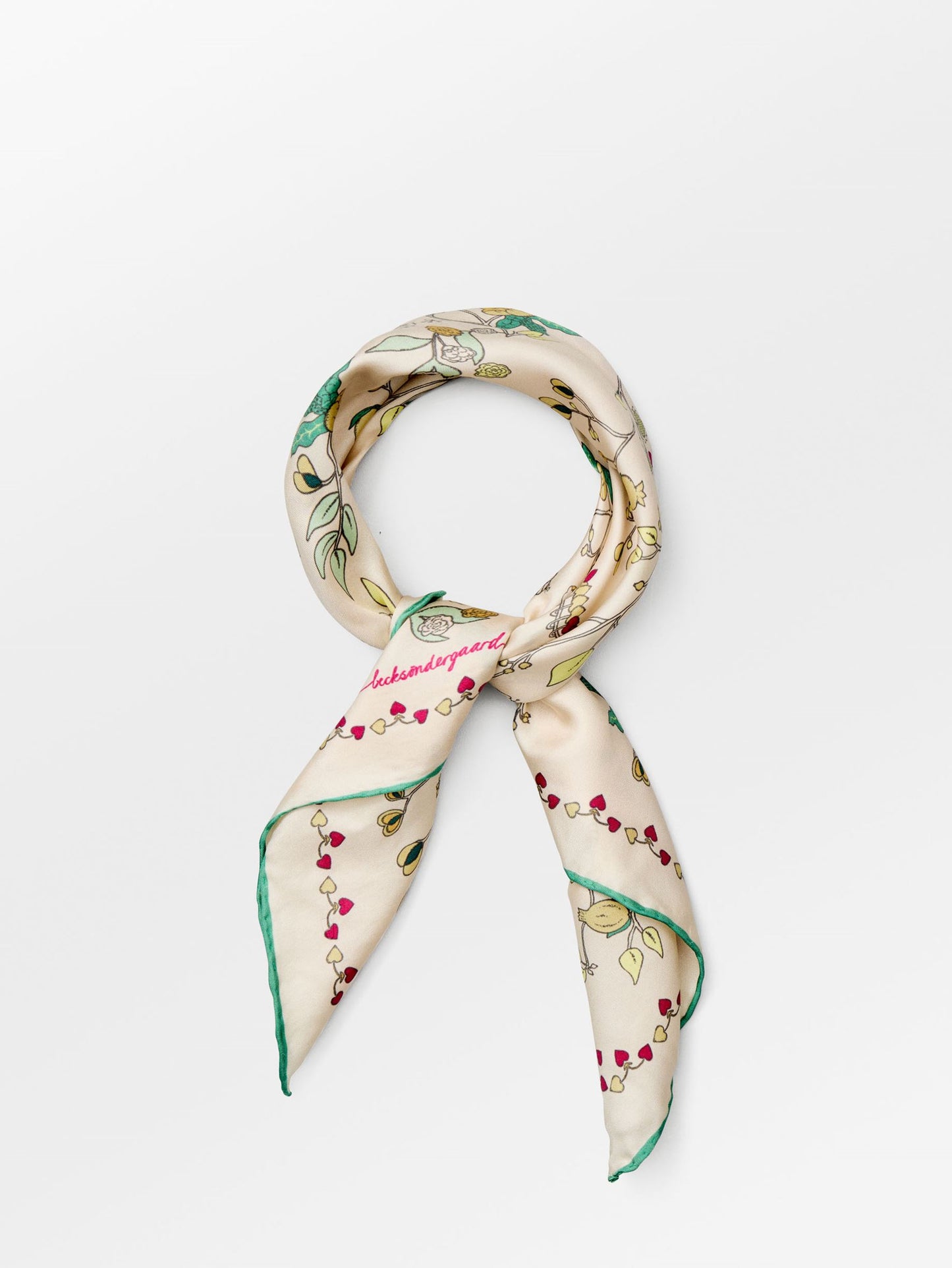 Becksöndergaard, Fairygard Sia Scarf - Birch White, scarves, scarves, scarves, scarves, gifts, gifts, black week, black week