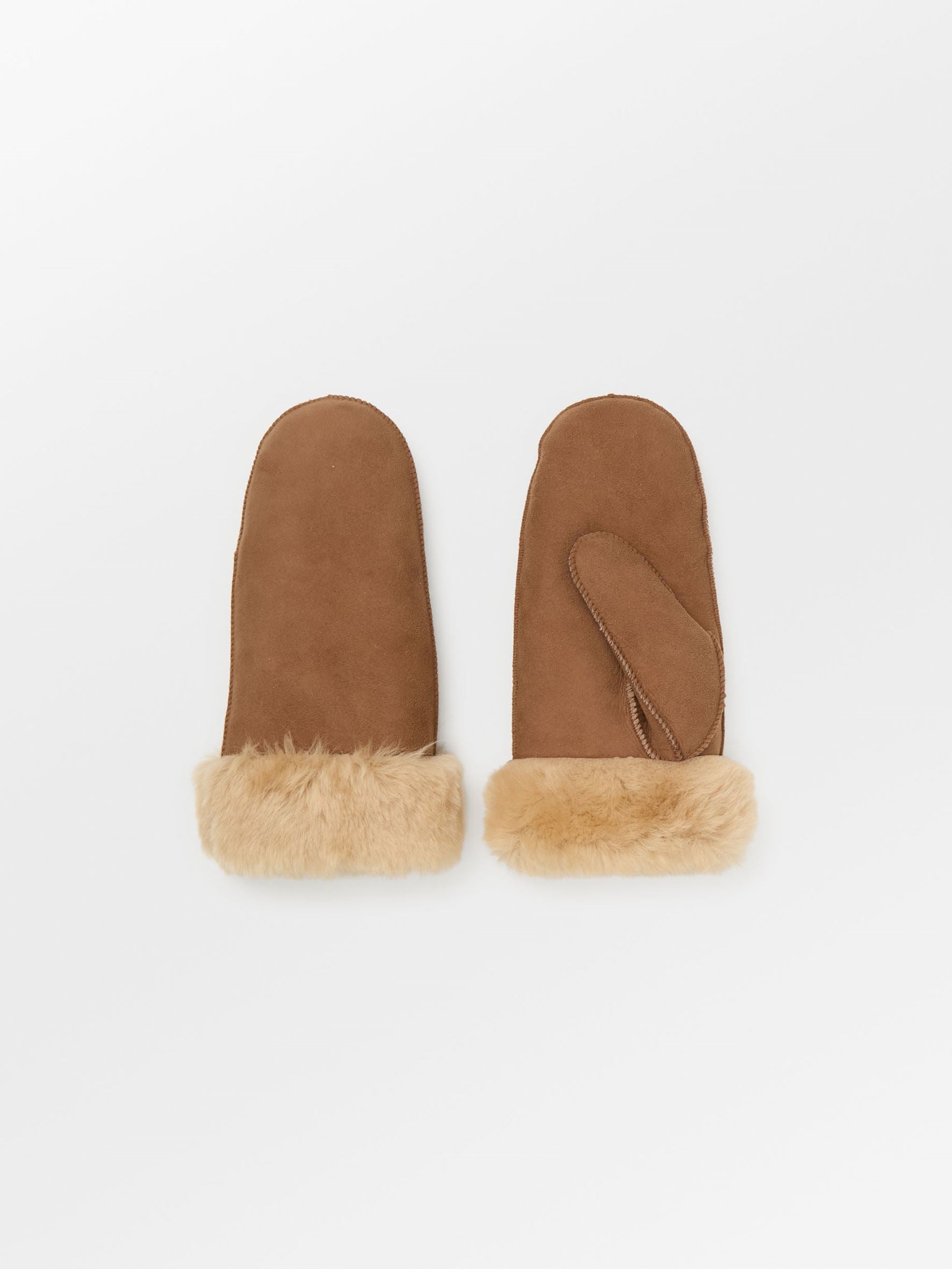 Doa Shearling Mitten Gloves Becksöndergaard.dk
