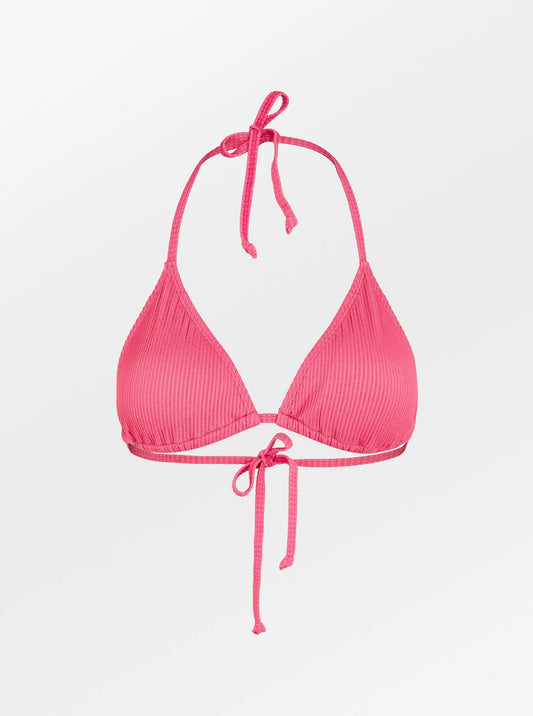 Becksöndergaard, Lyx Bel Bikini Top - Hot Pink, swimwear, swimwear