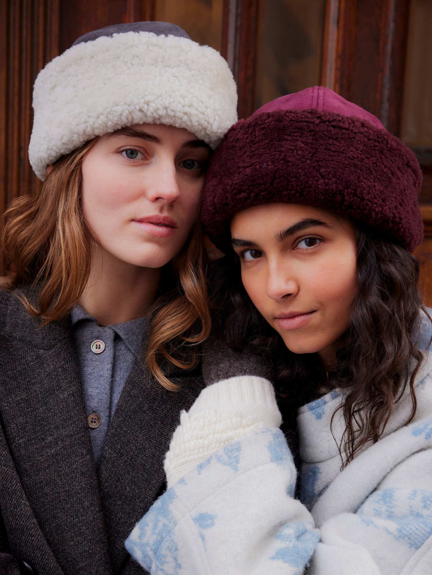 Dora Shearling Hat Clothing Becksöndergaard.dk