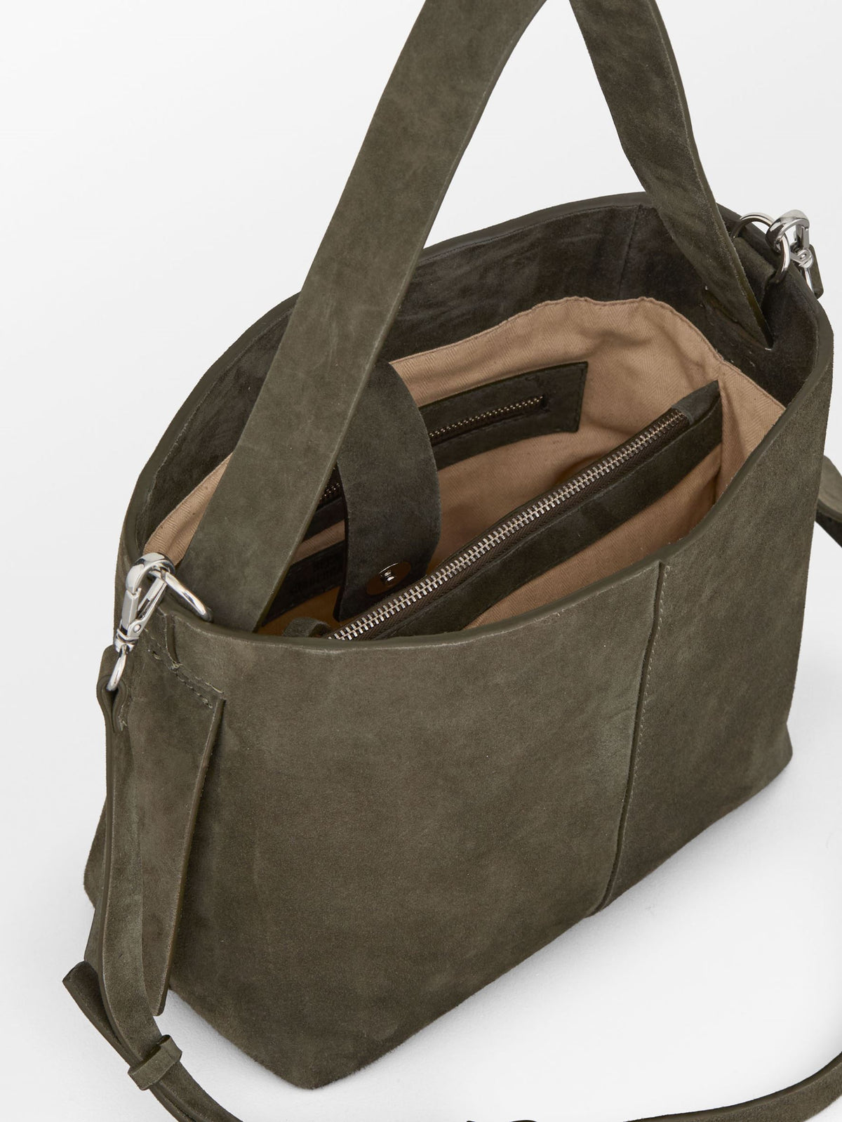 Suede Fraya Small Bag OneSize Becksöndergaard.dk