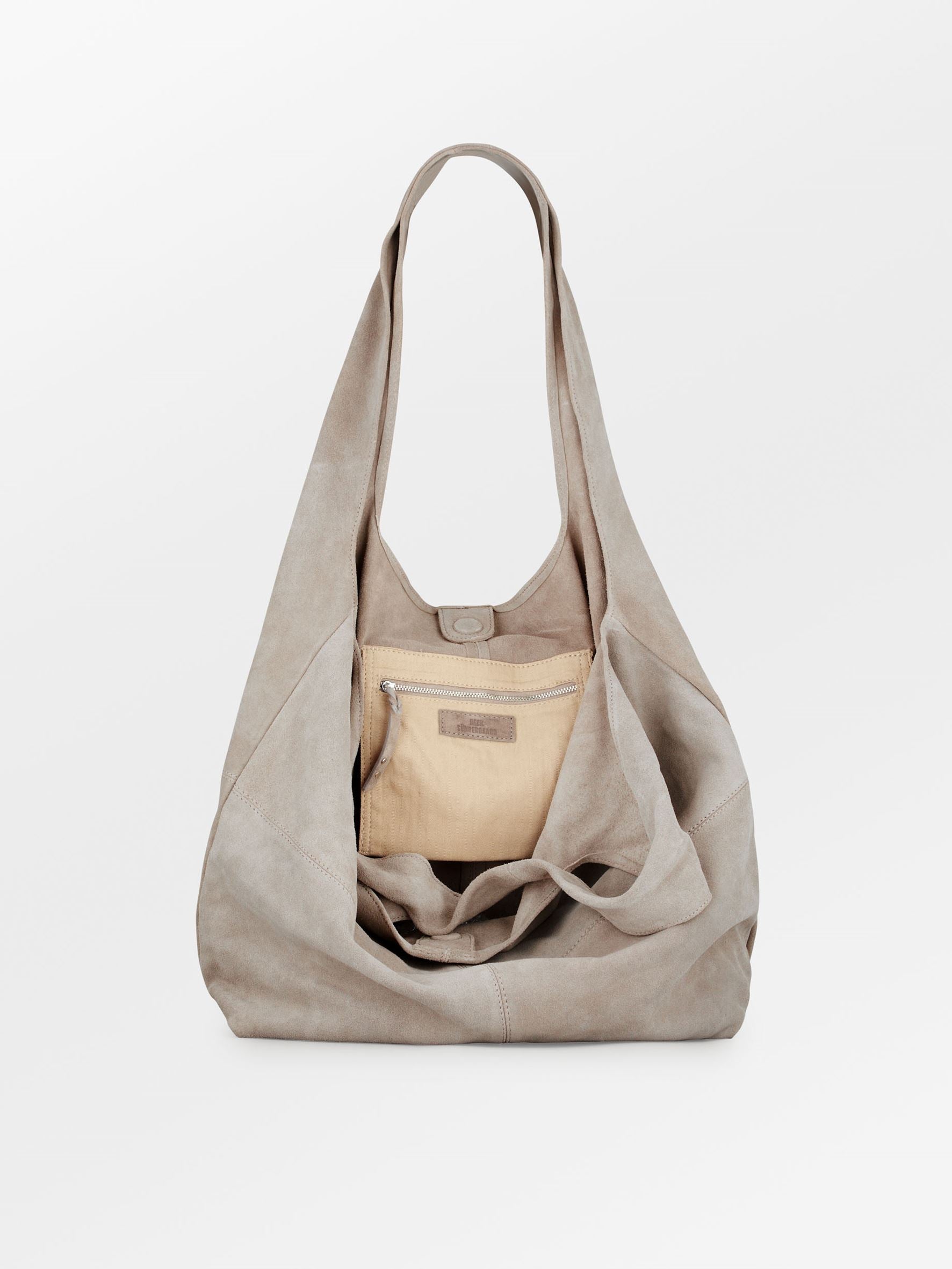 Suede Dalliea Shopper - Grå OneSize Becksöndergaard.dk