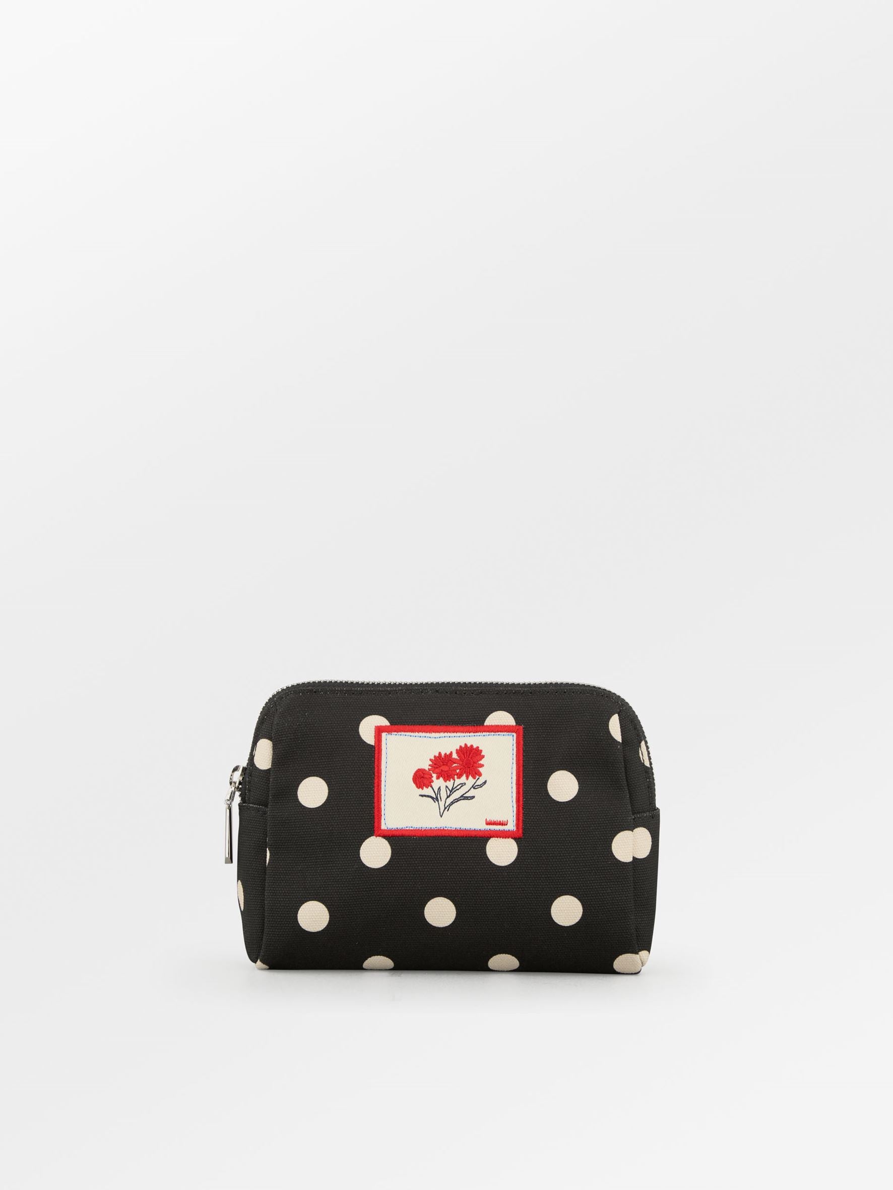 Polka Canvas Pouch Bag OneSize Becksöndergaard.dk