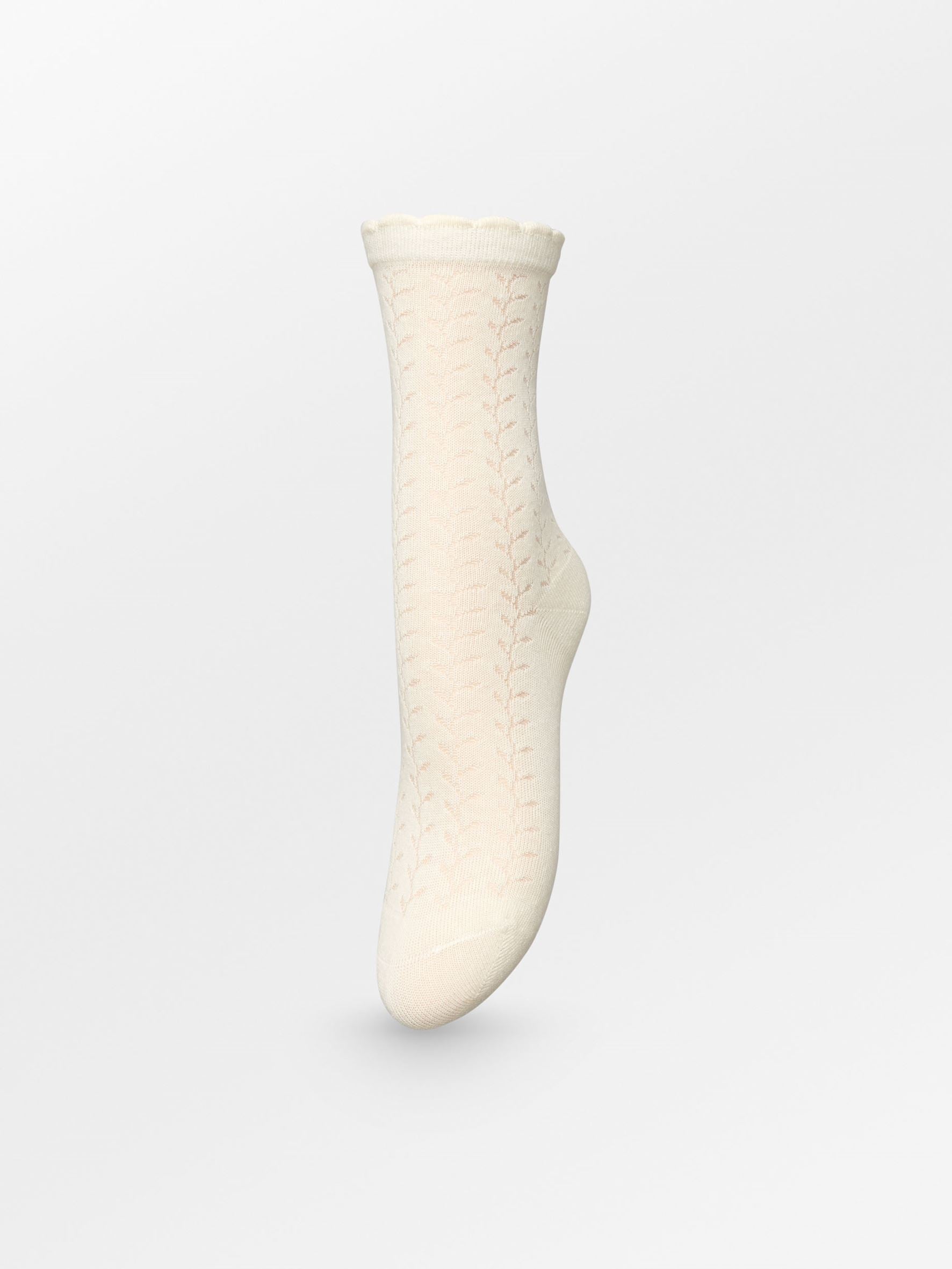 Becksöndergaard, Leofa Cotta Sock - Birch White, socks, socks, black week, black week