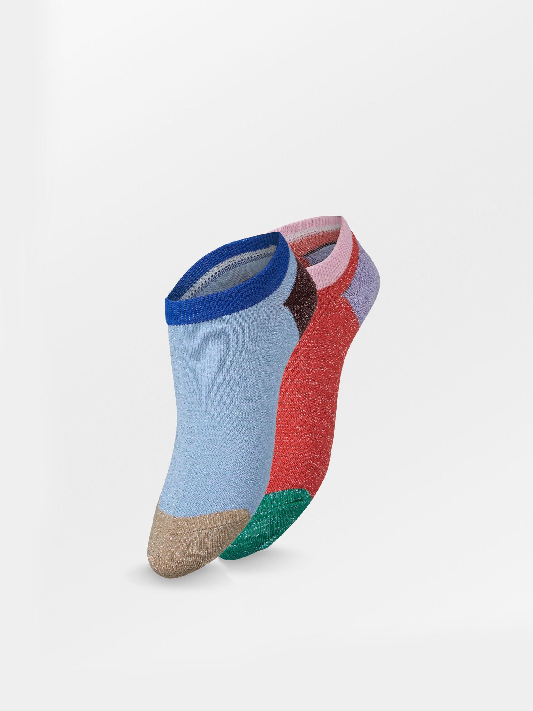 Sneakie Block Sock 2 Pack Socks Becksöndergaard.dk