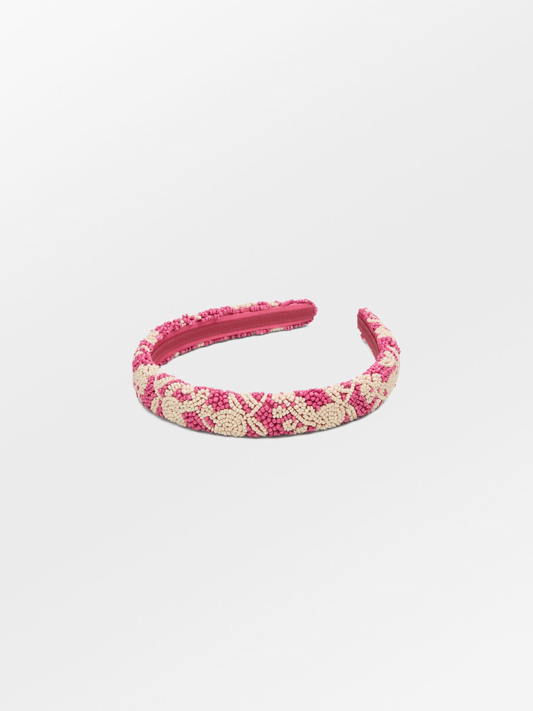 Dotted Flora Slim Beaded Hairbrace OneSize Becksöndergaard.dk