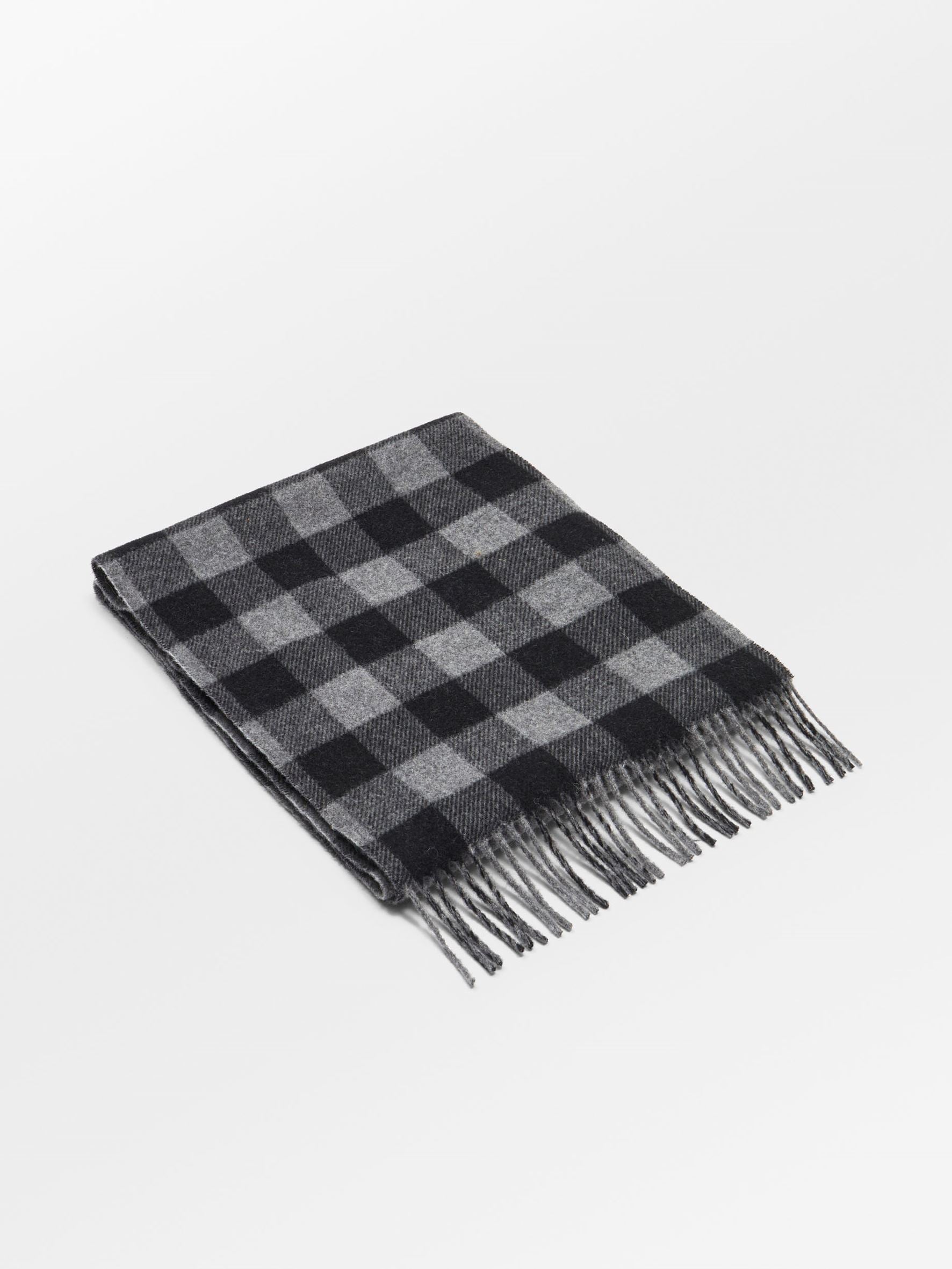 Becksöndergaard, Florenca Scarf - Smoked Gray, scarves, scarves, scarves, black week, black week