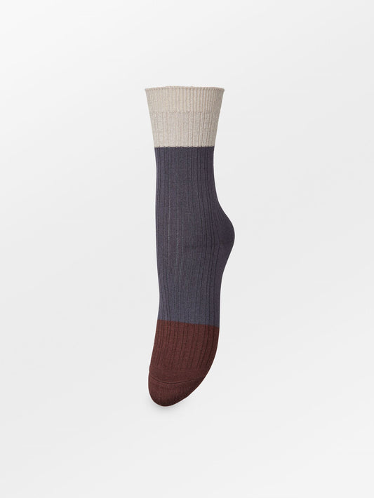 Colourblock Bam Sock Socks Becksöndergaard.dk