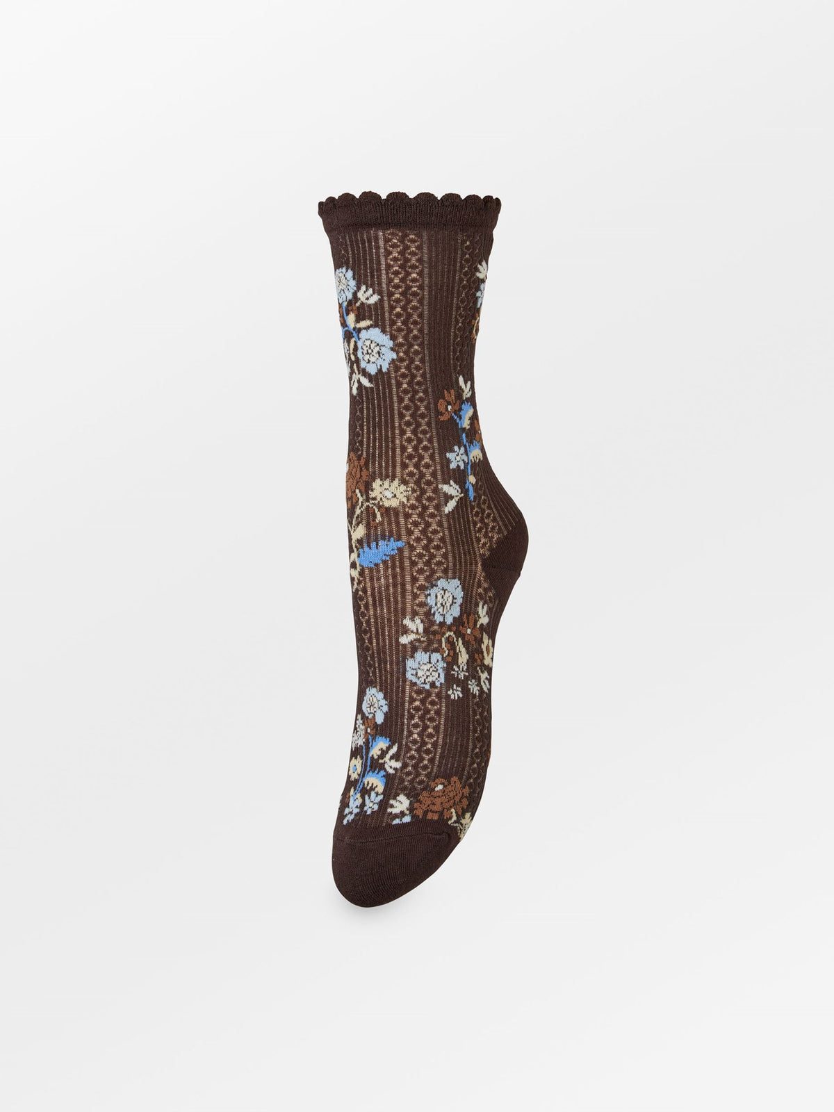 Becksöndergaard, Beaufleur Sock - Chocolate Plum, socks