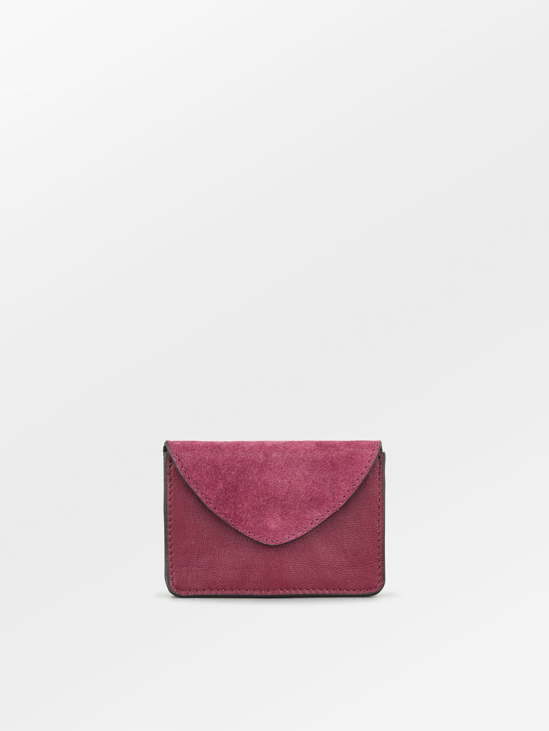 Suede Mix Card Wallet OneSize Becksöndergaard.dk