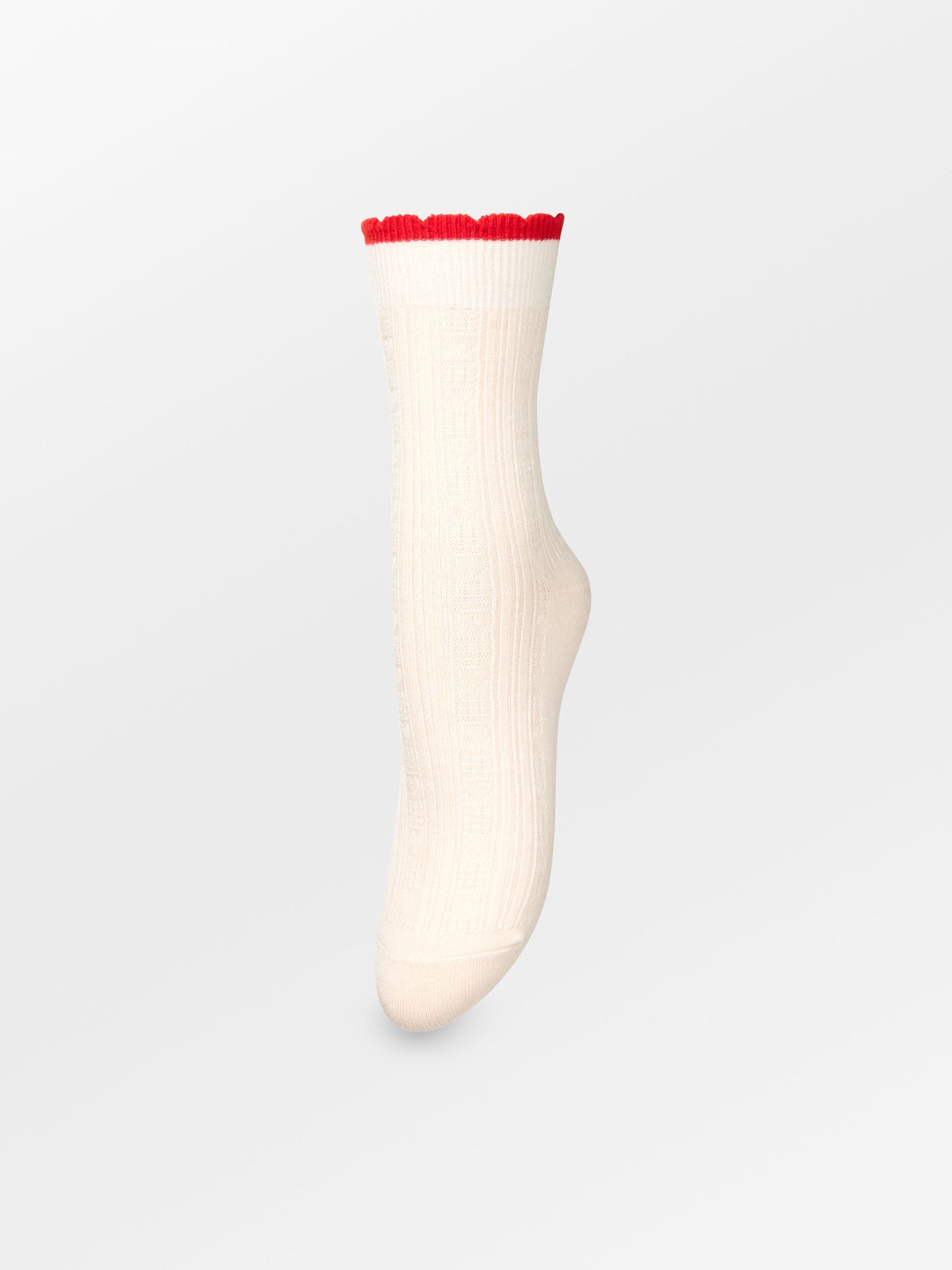 Scallop Sock Socks Becksöndergaard.dk
