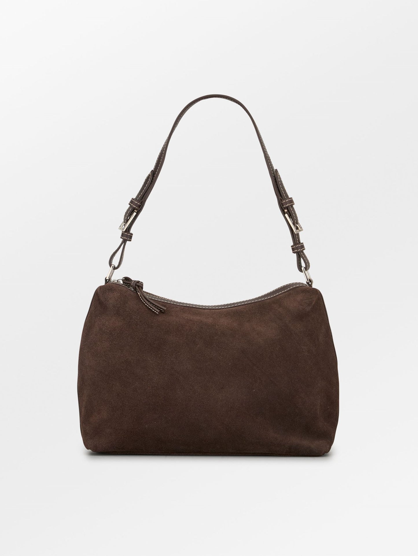 Becksöndergaard, Suede Ginni Medi Bag - Hot Fudge Brown, onesize