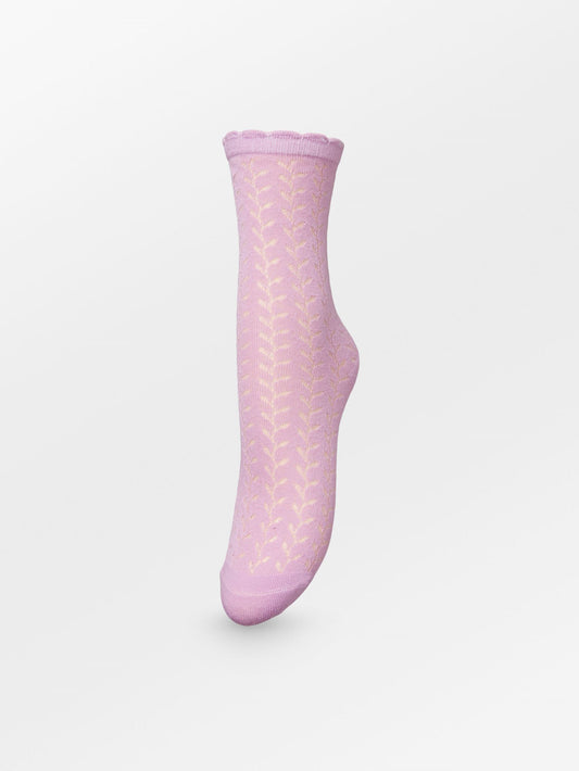 Becksöndergaard, Leofa Cotta Sock - Lilac Chiffon, sale, sale