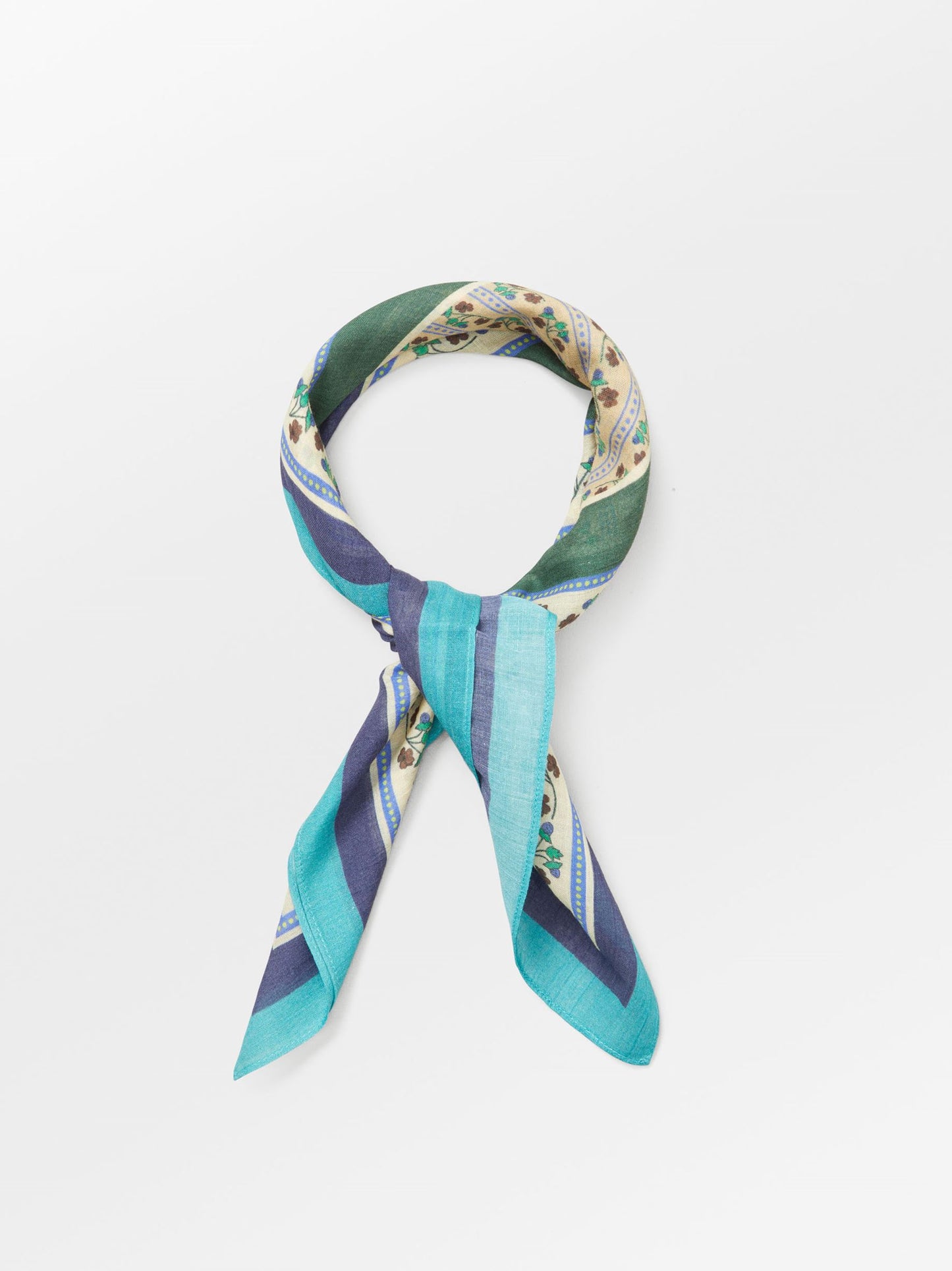 Becksöndergaard, Elyria Cotta Scarf - Pineneedle Green, scarves, winter accessories, scarves, winter accessories