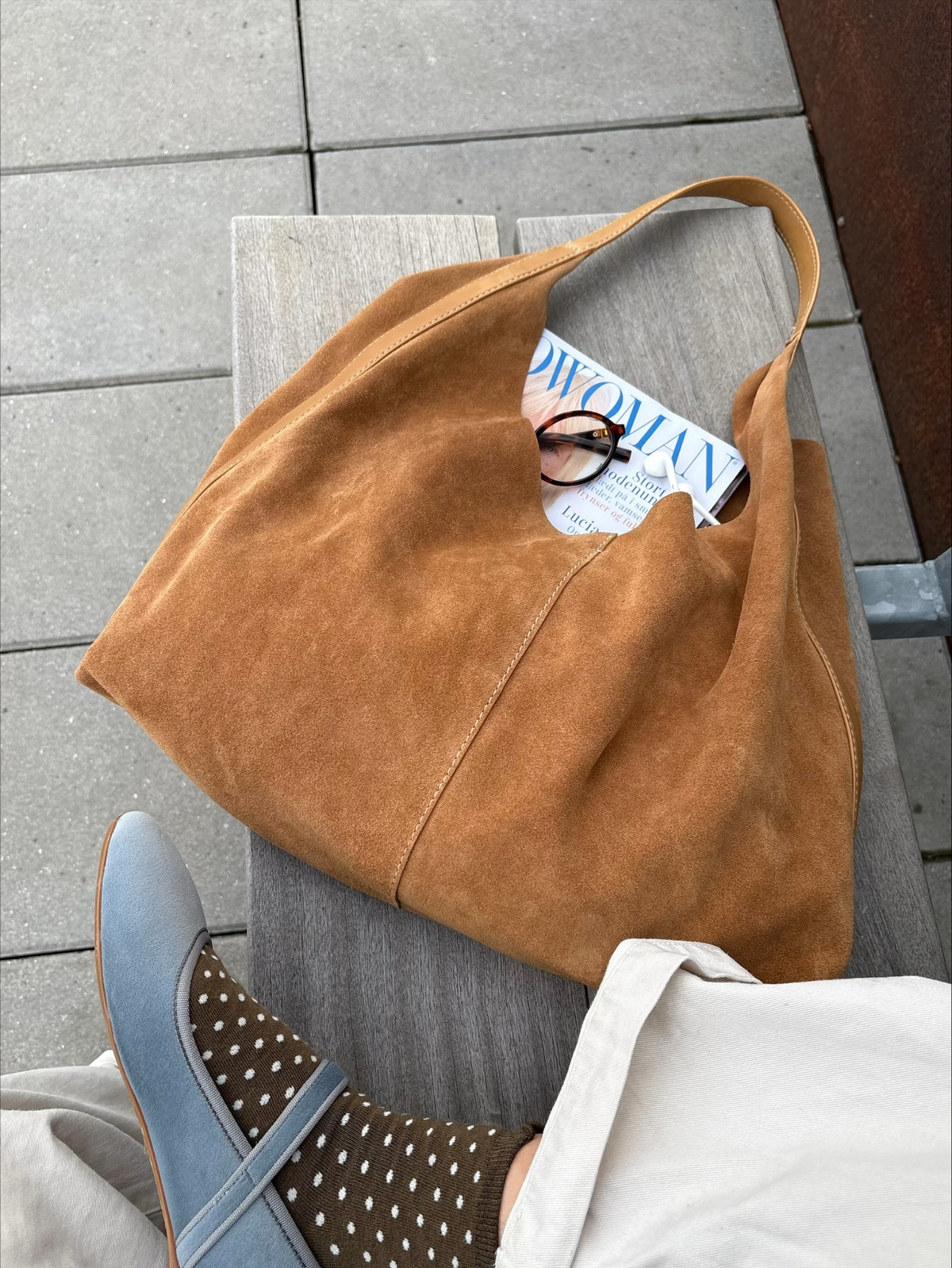 Suede Siena Bag OneSize Becksöndergaard.dk
