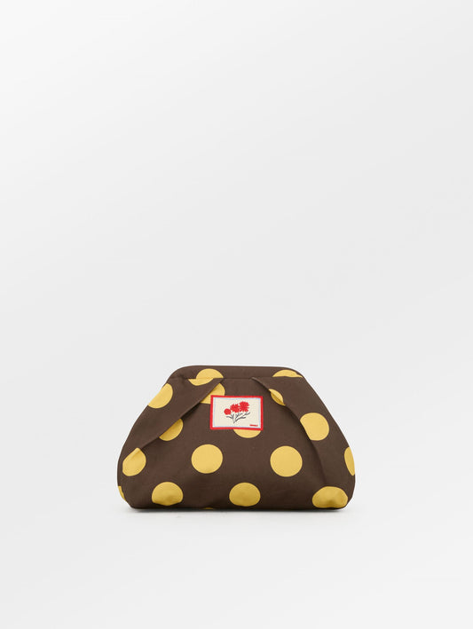 Becksöndergaard, Maxi Polka Canvas Bonita Bag - Hot Fudge Brown, homewear