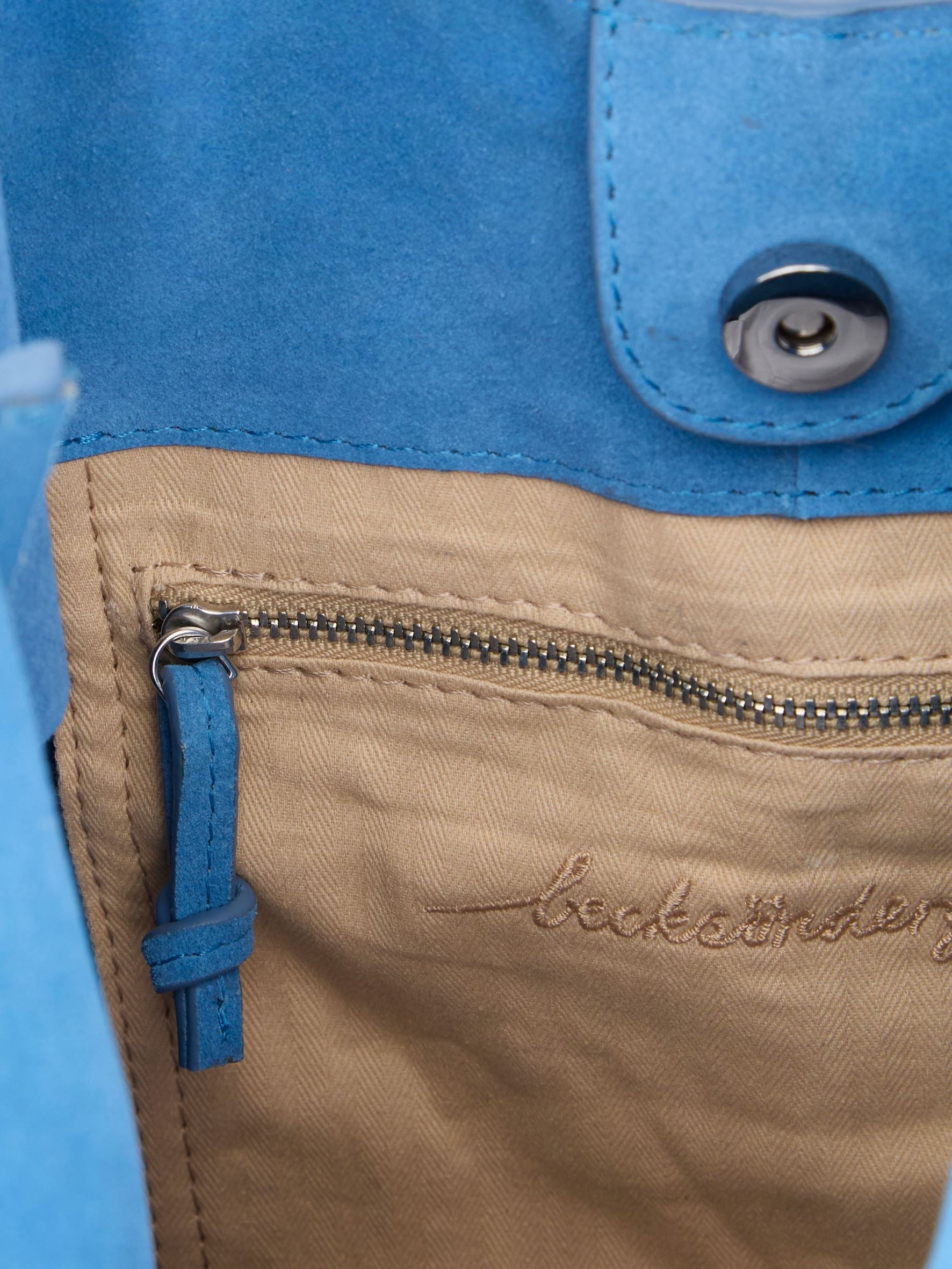 Becksöndergaard, Suede Demi Bag - Azure Blue, onesize