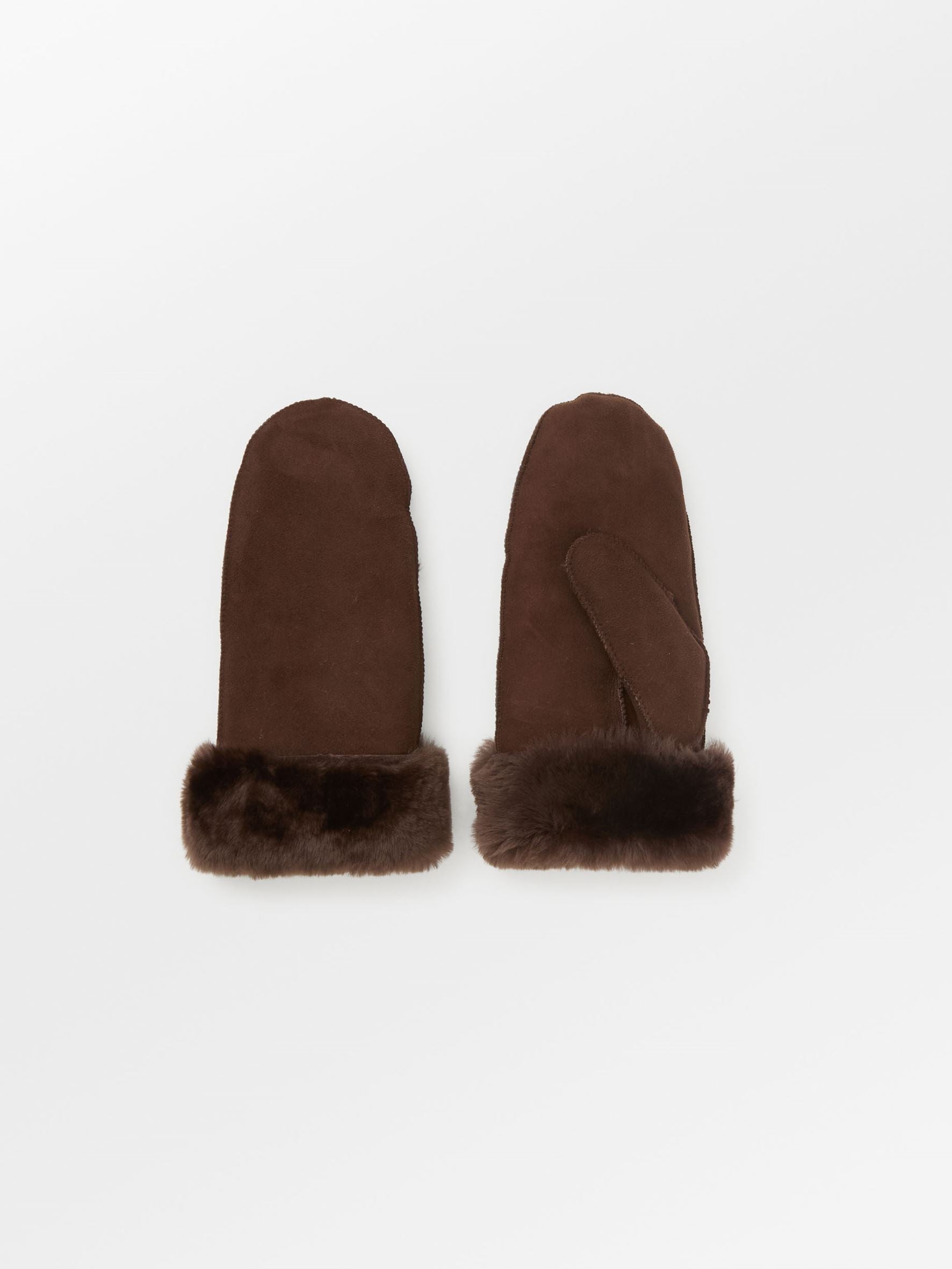 Doa Shearling Mitten Gloves Becksöndergaard.dk