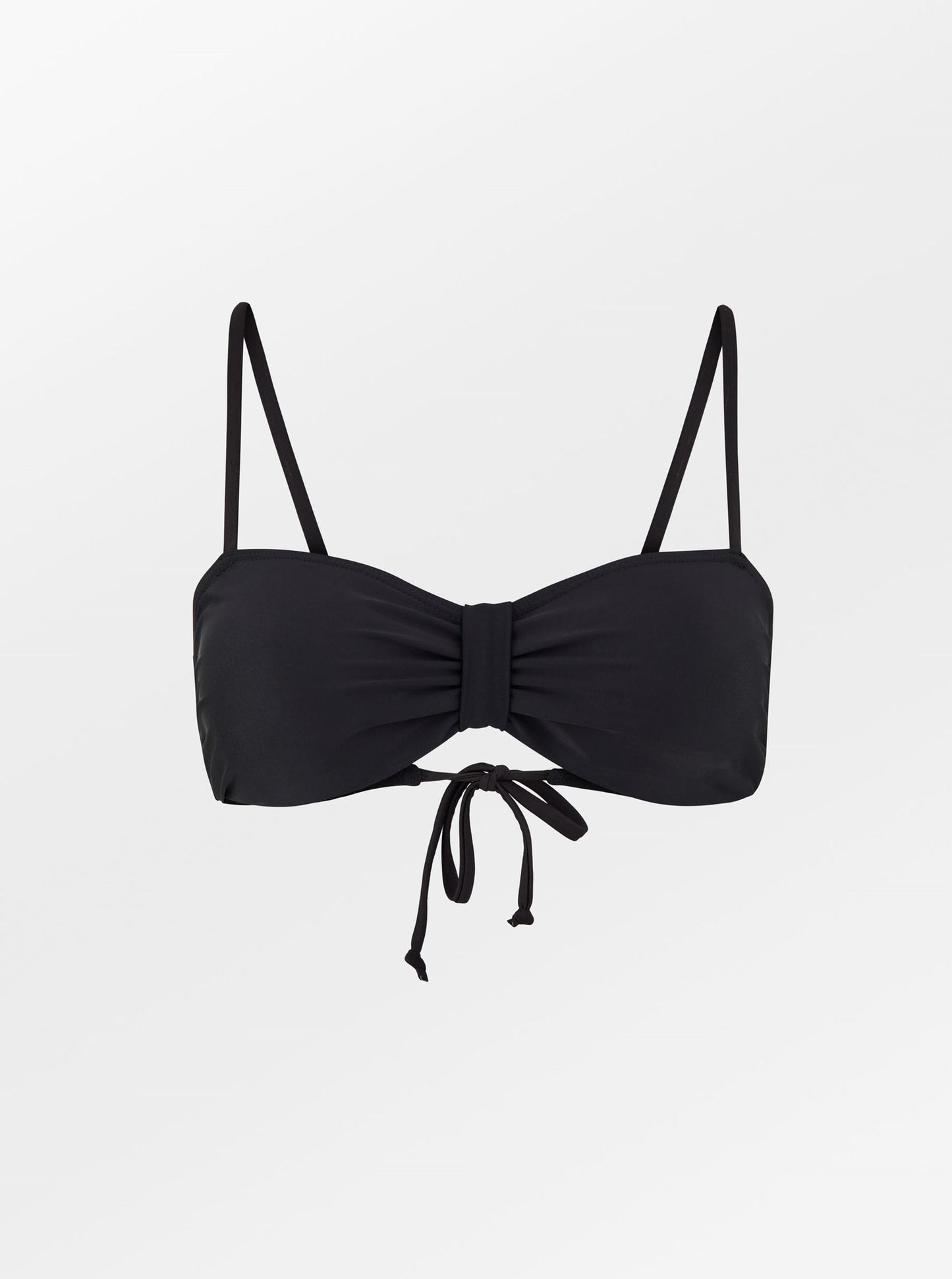 Bandeau Bella Bikini Top - Black Clothing Becksöndergaard.dk