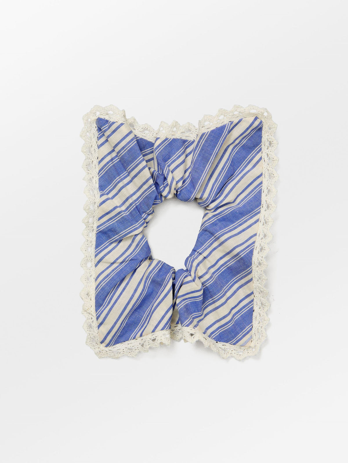 Becksöndergaard, Striscia Quattro Scrunchie - Surf The Web Blue, onesize