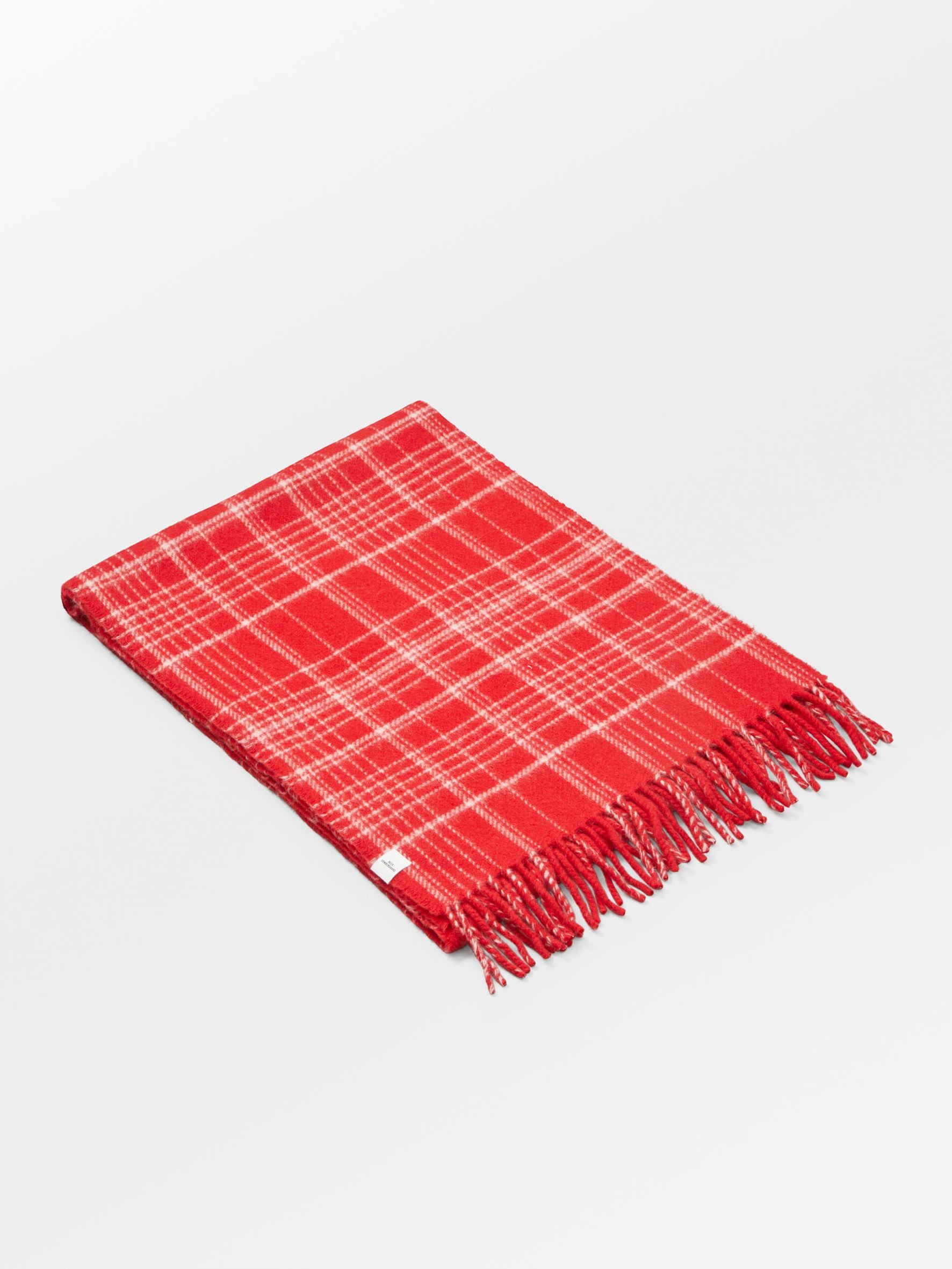 Grid Wool Scarf OneSize Becksöndergaard.dk