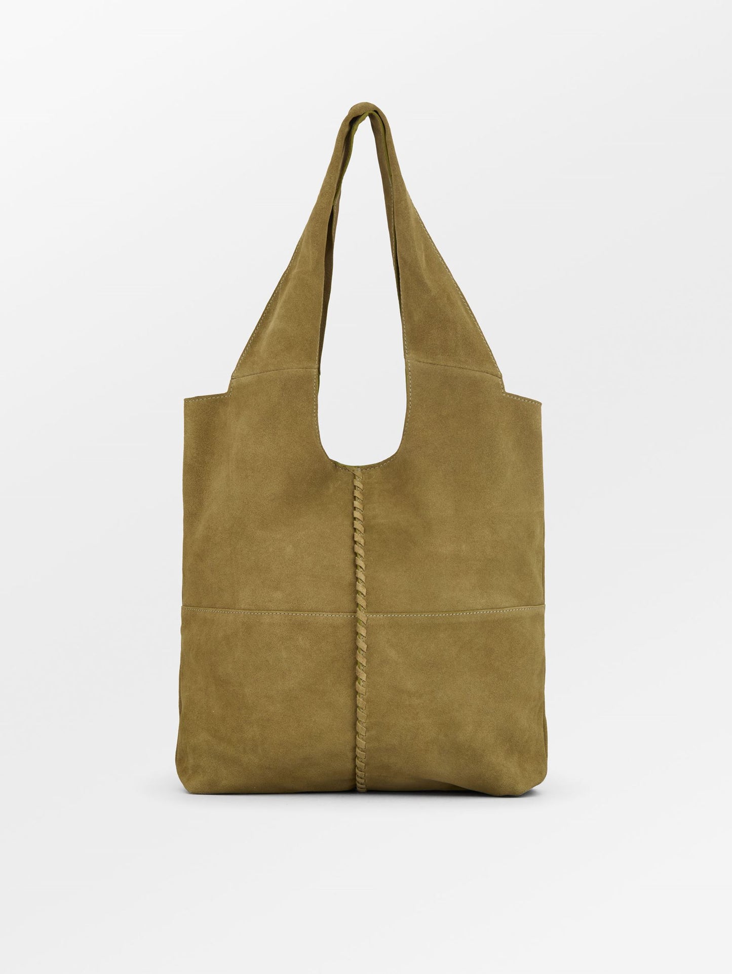 Becksöndergaard, Suede Demi Bag - Pistachio Green, onesize