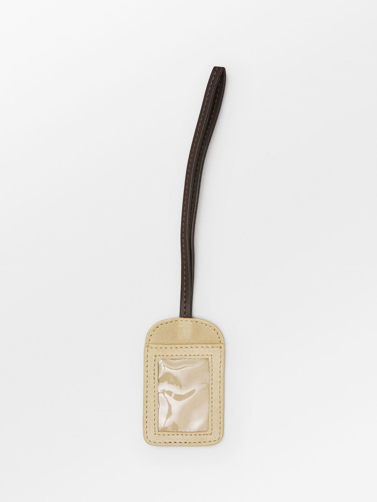 Becksöndergaard, Suede Travel Tag - Moonstone Yellow, bags