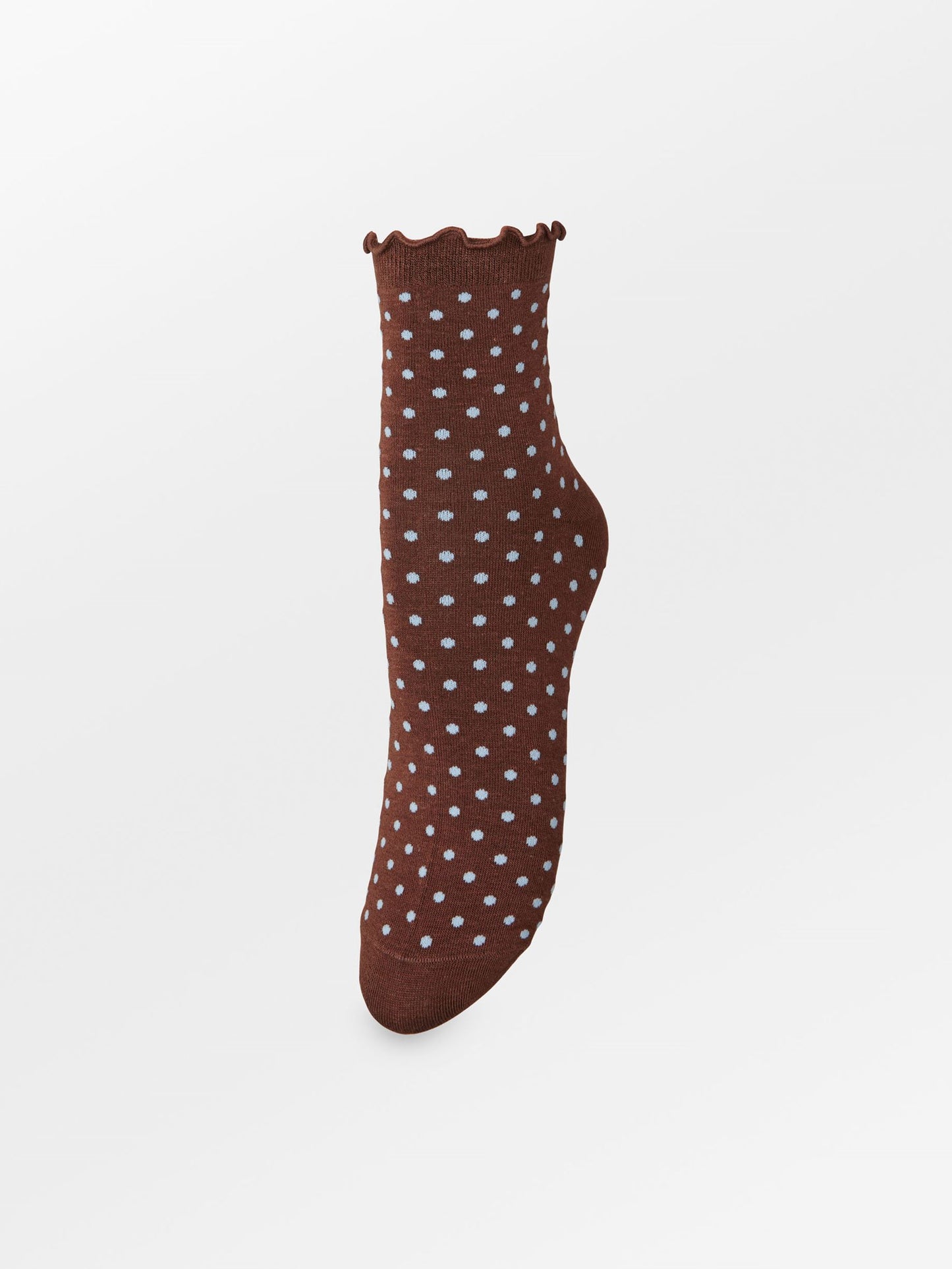 Dotted Frilla Short Sock Socks Becksöndergaard.dk
