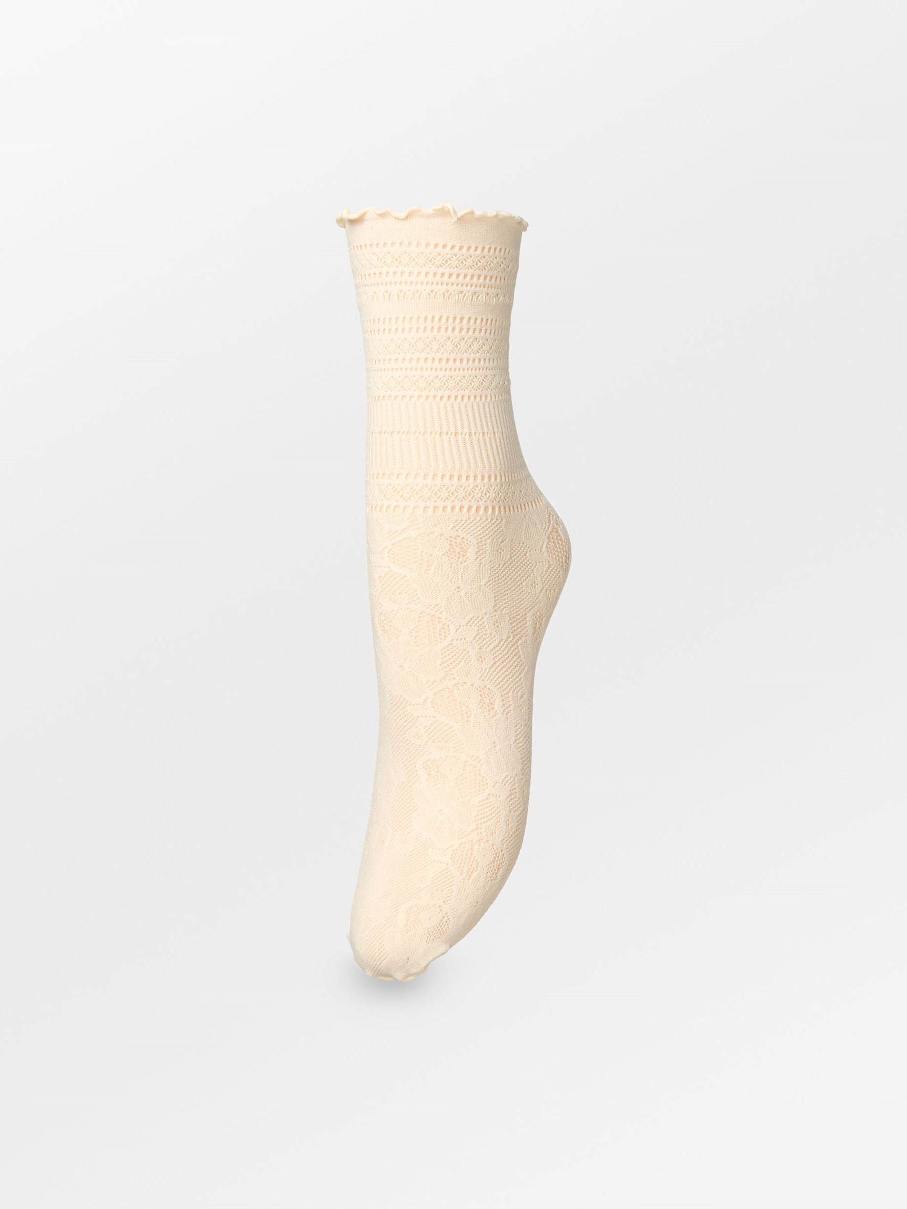 Bloom Lace Sock OneSize Becksöndergaard.dk