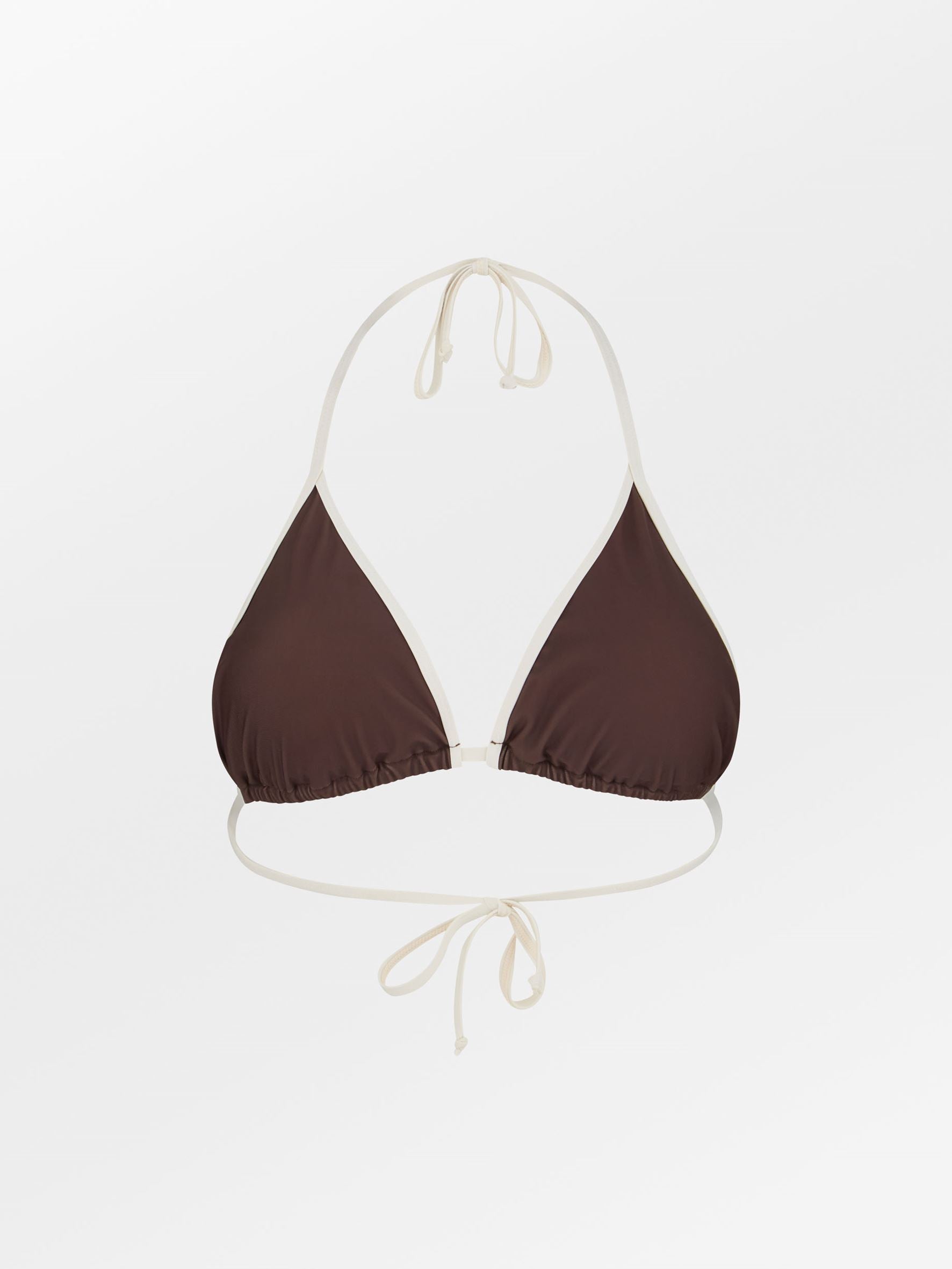 Contrast Bel Bikini Top Clothing Becksöndergaard.dk