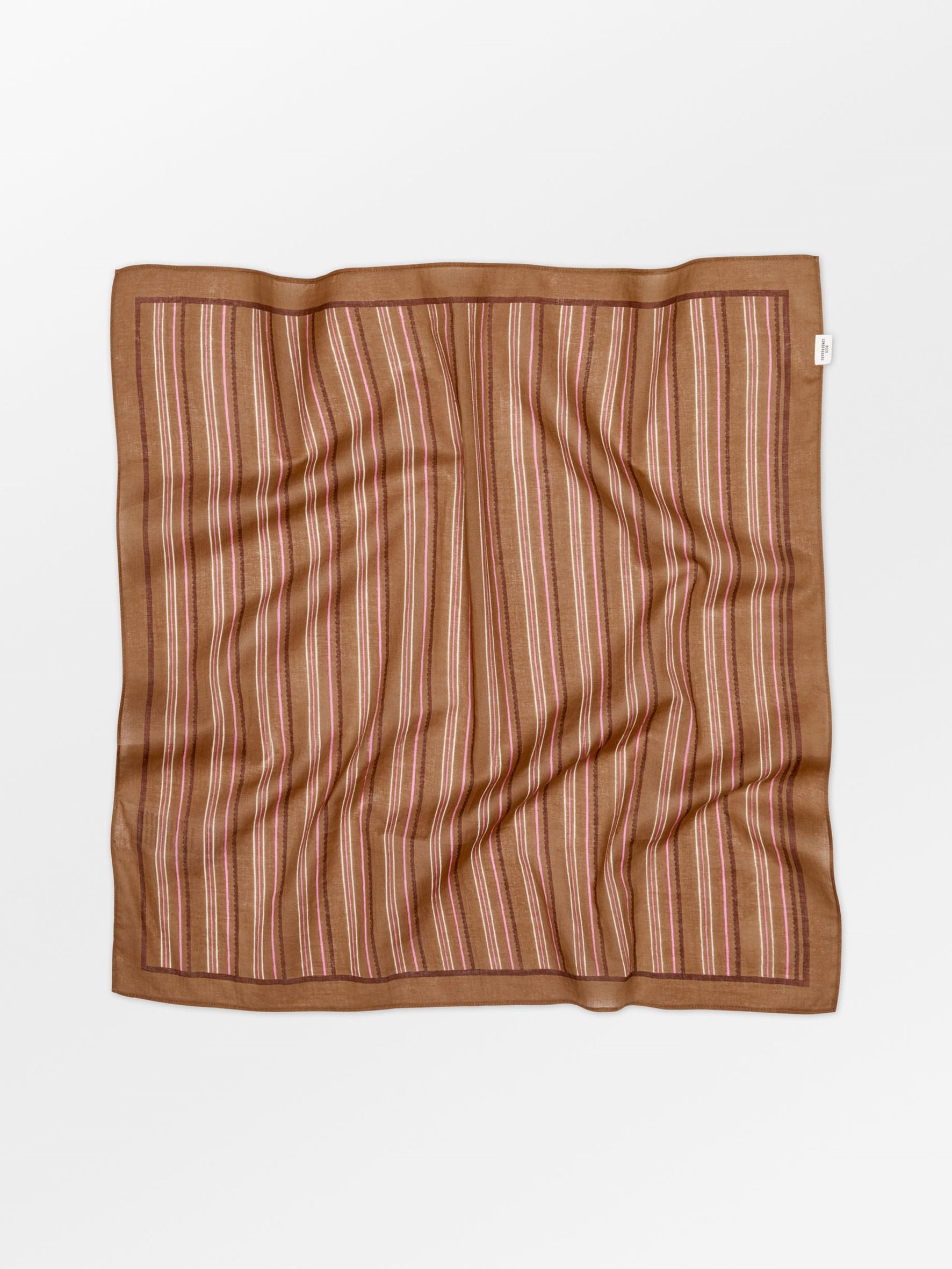 Scallopia Striped Cotta Scarf OneSize Becksöndergaard.dk