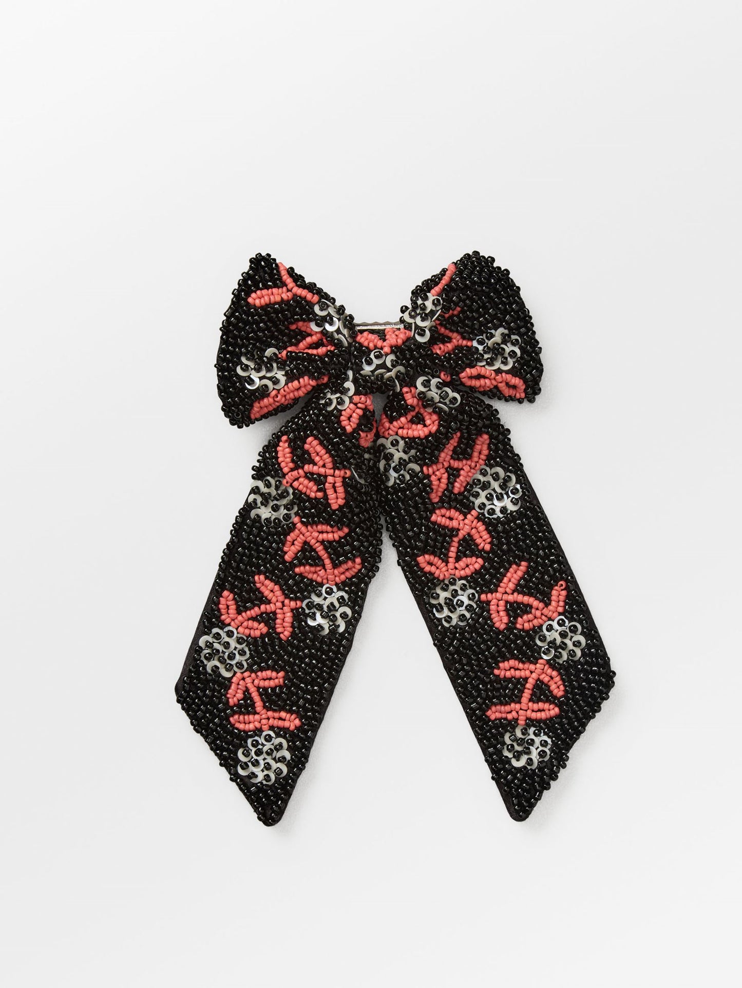 Brombeere Beaded Bow Clip OneSize Becksöndergaard.dk