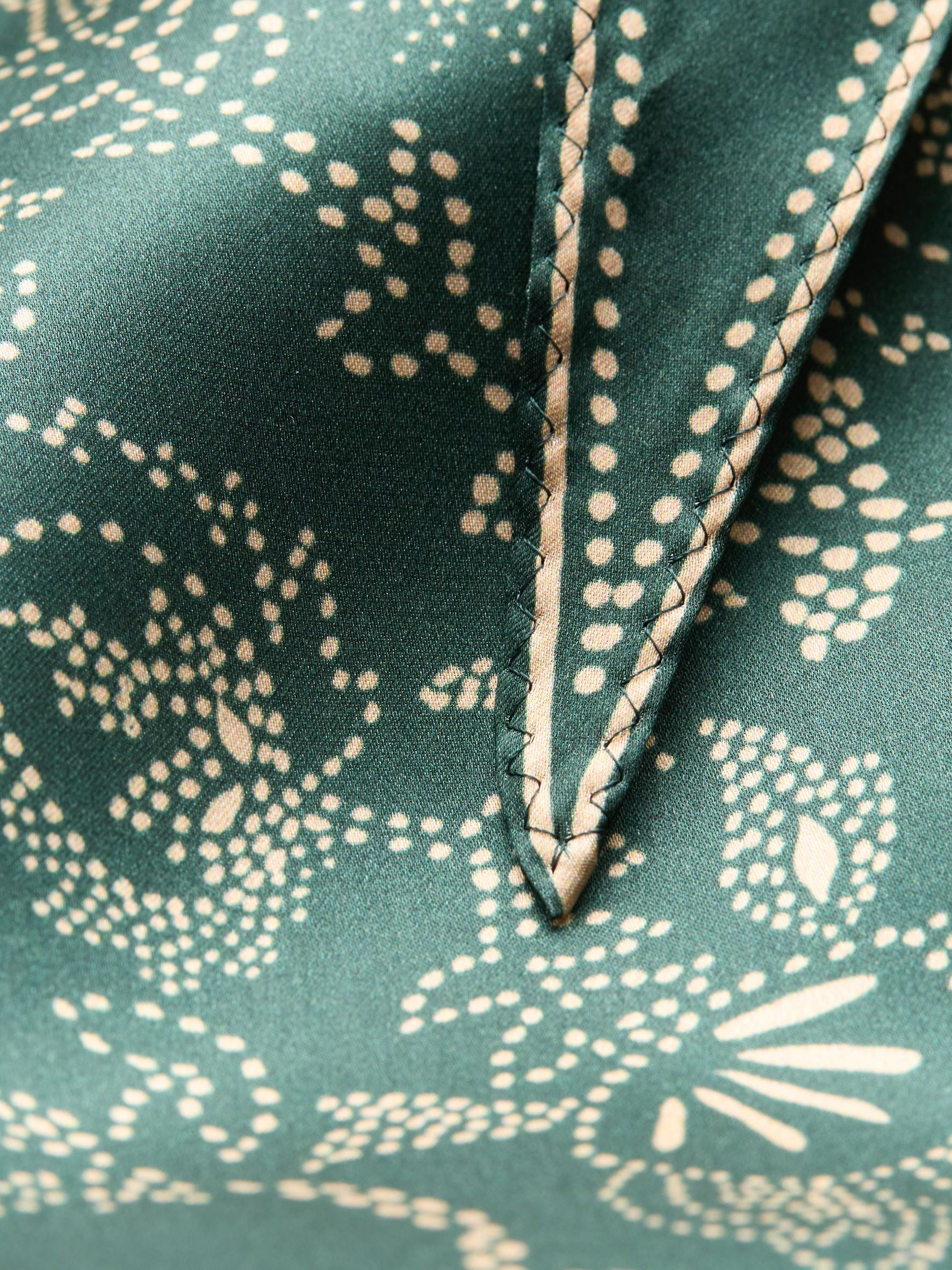 Dotted Flora Diamond Scarf OneSize Becksöndergaard.dk