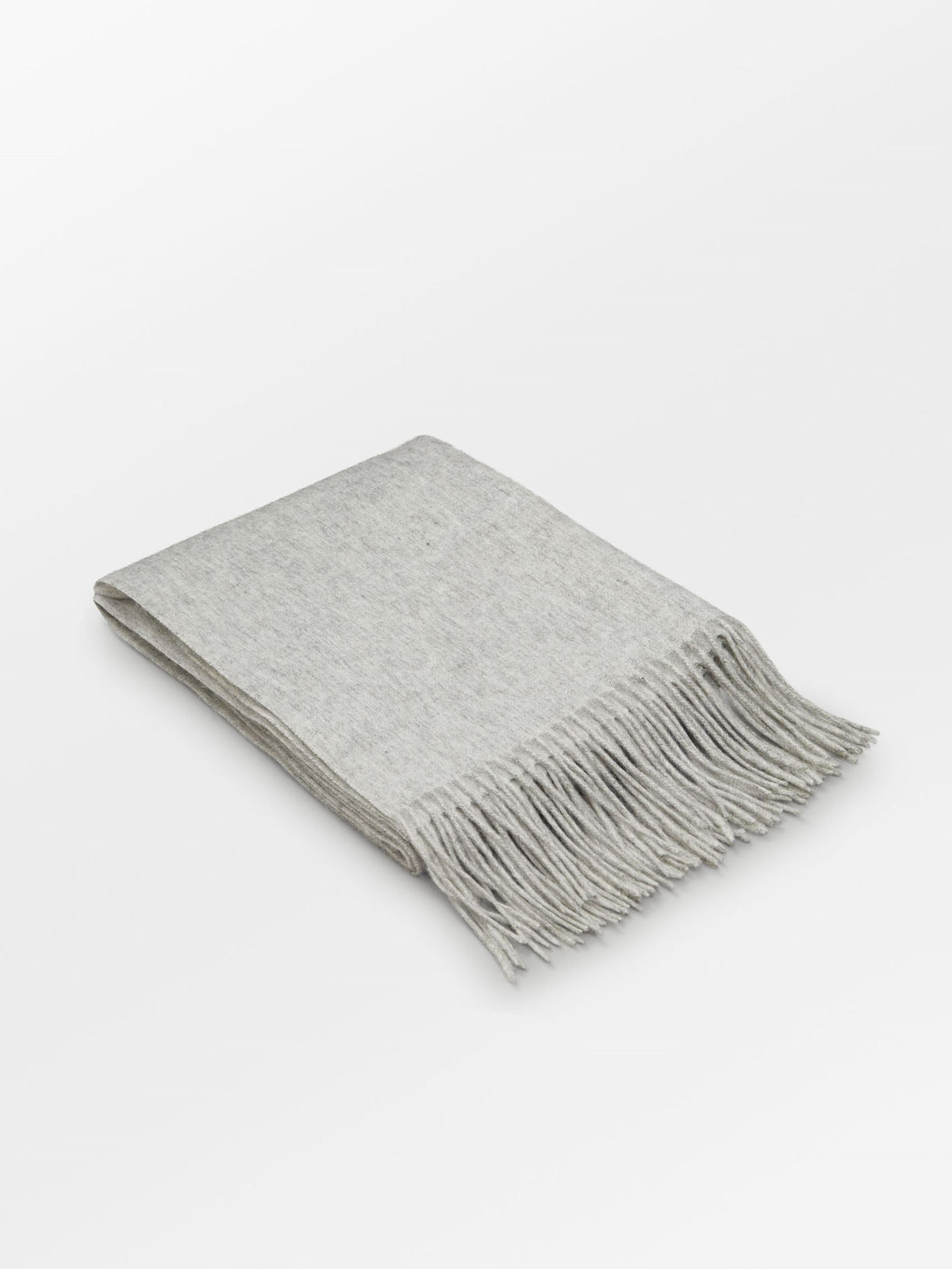 Crystal Edition Uld Tørklæde - Lysegrå OneSize Becksöndergaard.dk