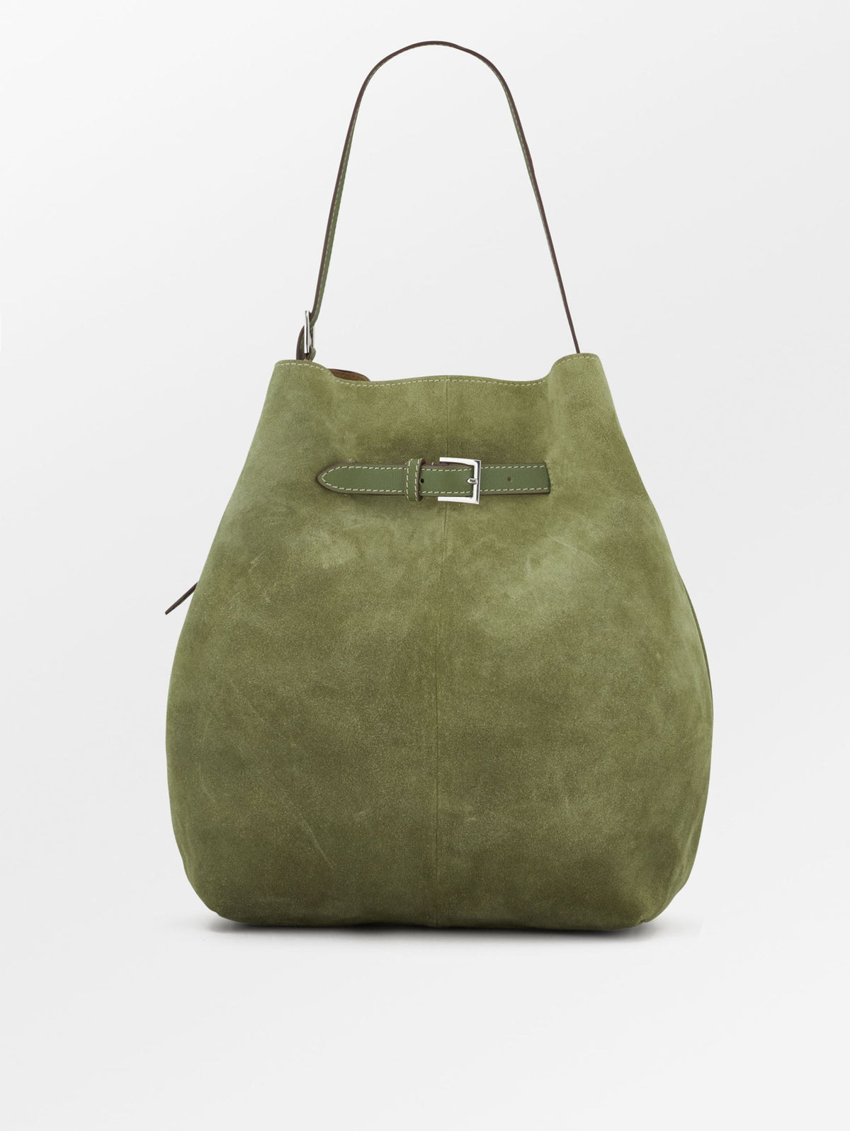 Suede Leah Belted Bag OneSize Becksöndergaard.dk