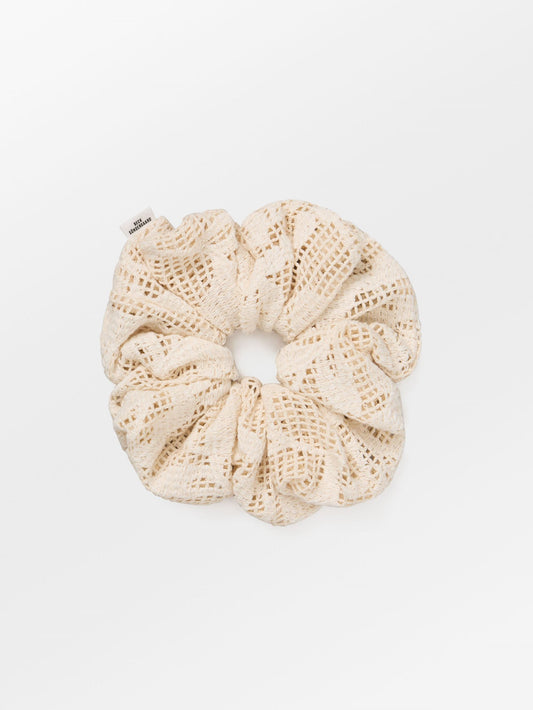 Becksöndergaard, Croflora Scrunchie - Buttercream White, sale, sale, sale