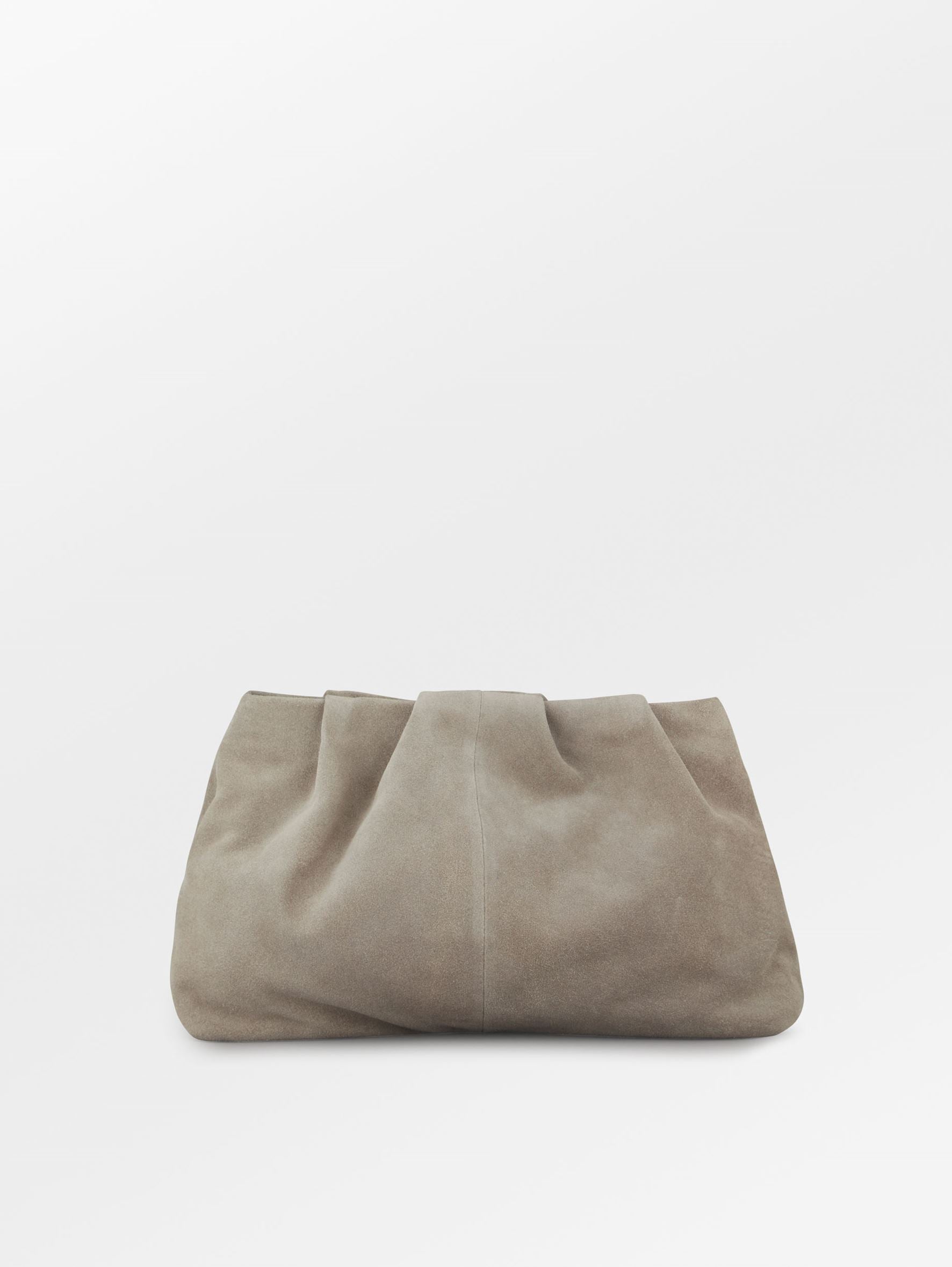 Suede Clutch Bag OneSize Becksöndergaard.dk