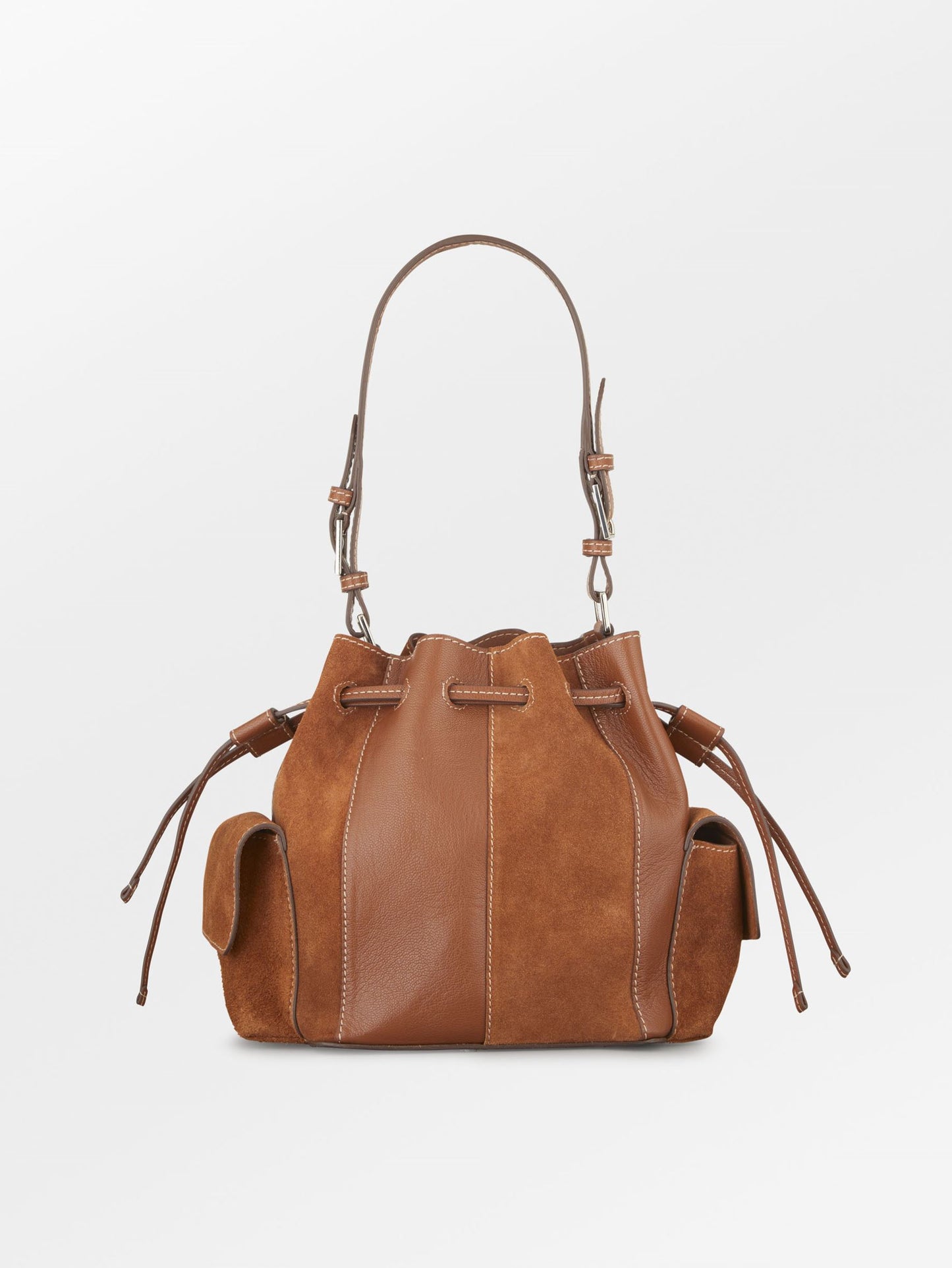 Becksöndergaard, Mixel Bucket Small Bag - Cognac Brown, bags, bags, bags, bags