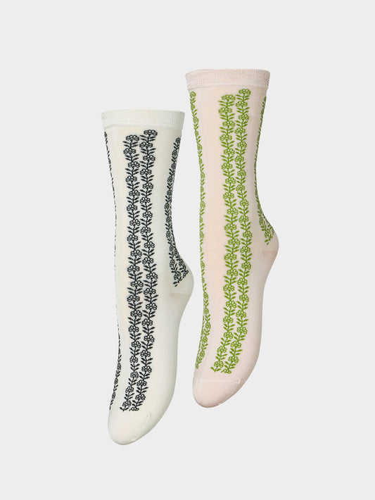 Teila Visca Sock 2 Pack Socks Becksöndergaard.dk   