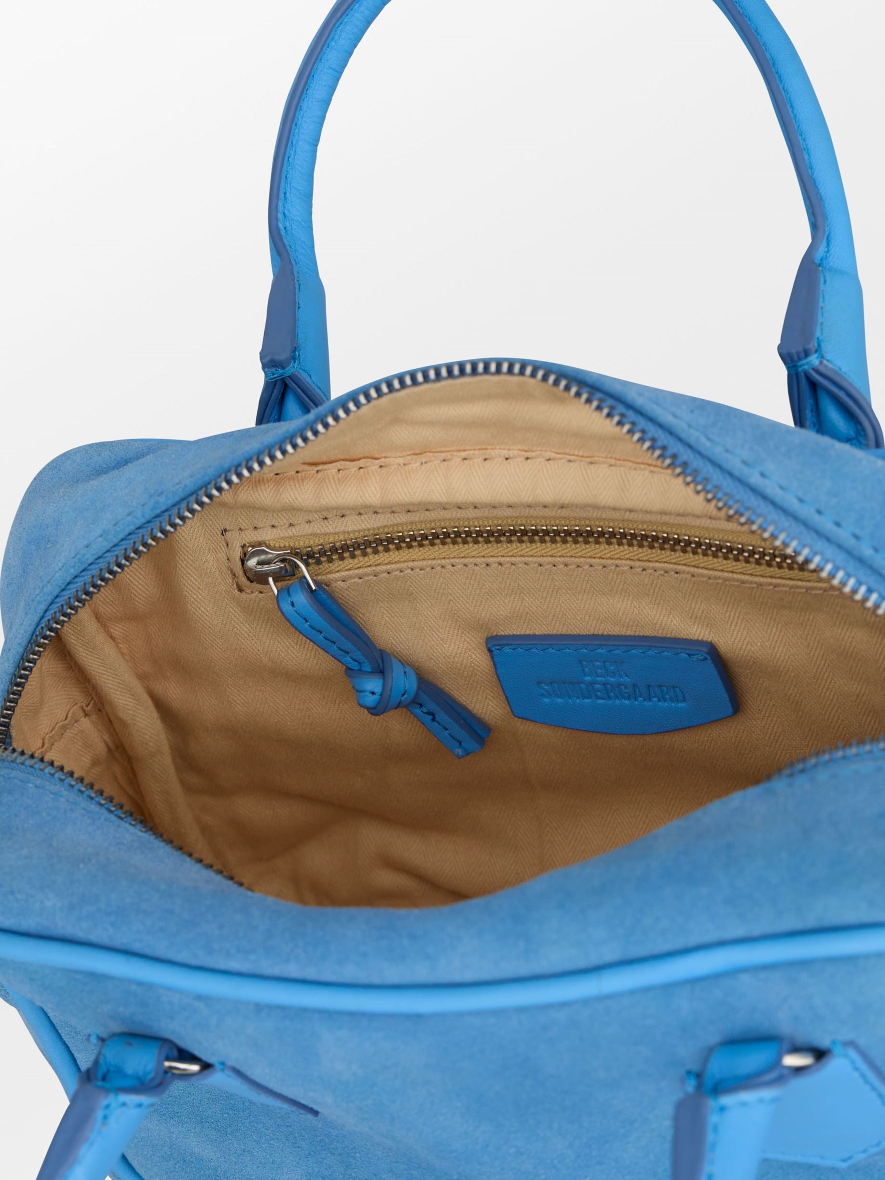 Becksöndergaard, Suede Bree Bag - Azure Blue, bags, bags, bags, bags
