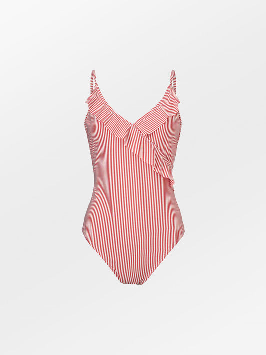 Striba Bly Frill Swimsuit Clothing Becksöndergaard.dk   