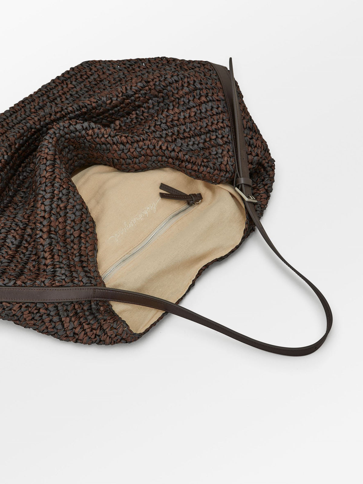 Paper Straw Leah Bag OneSize Becksöndergaard.dk