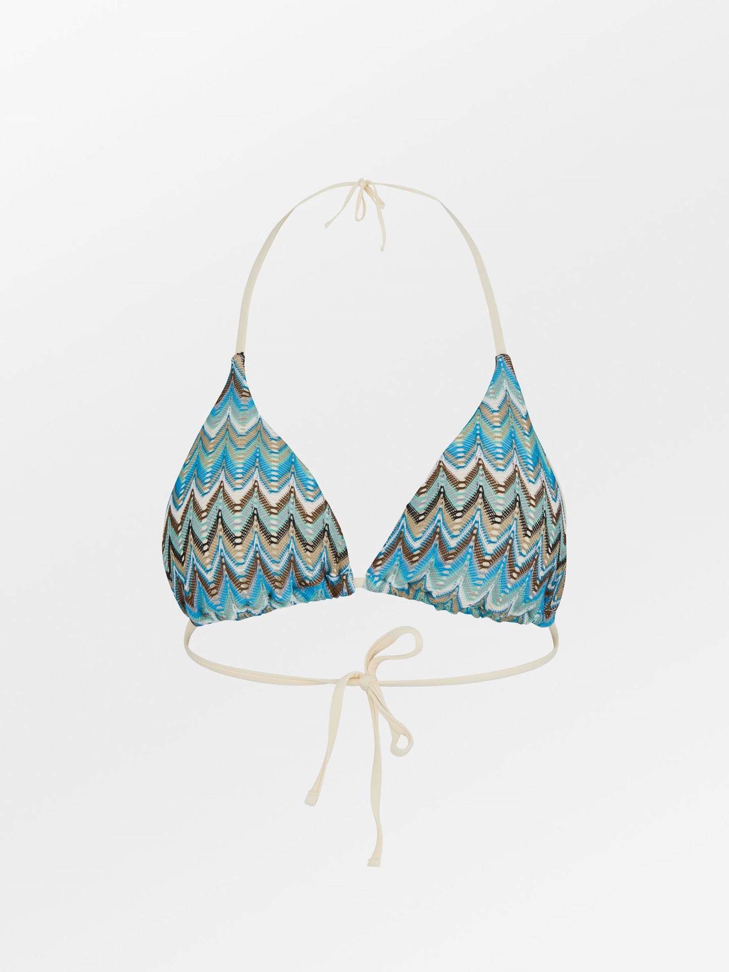 Becksöndergaard, Amber Bel Bikini Top - Blithe Blue, swimwear, swimwear