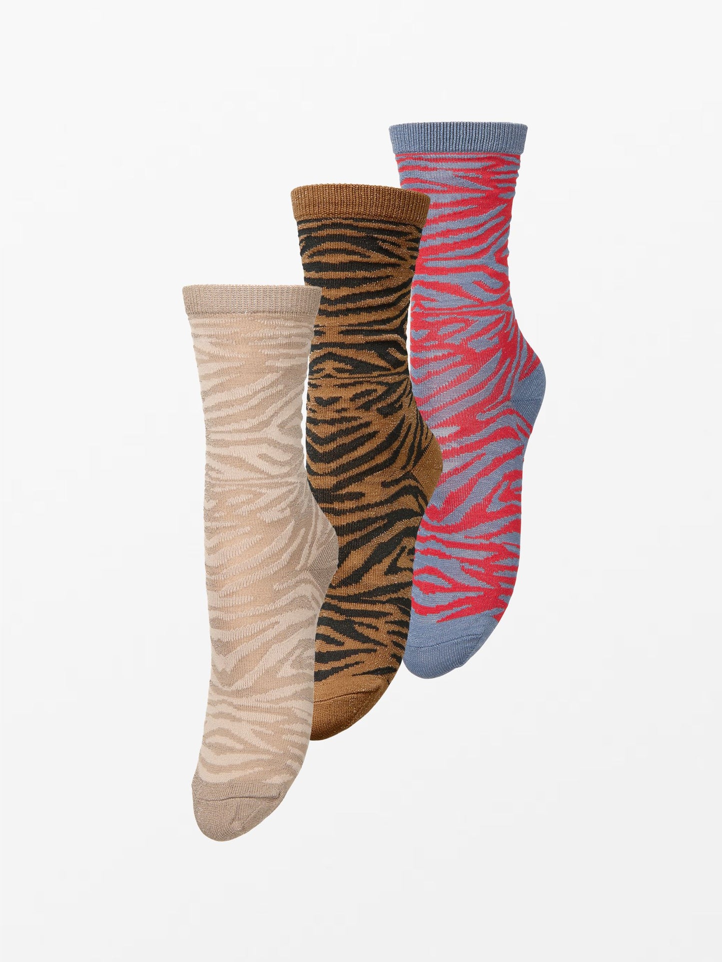 Tigarea Glitter Sock 3 Pack Socks Becksöndergaard.dk