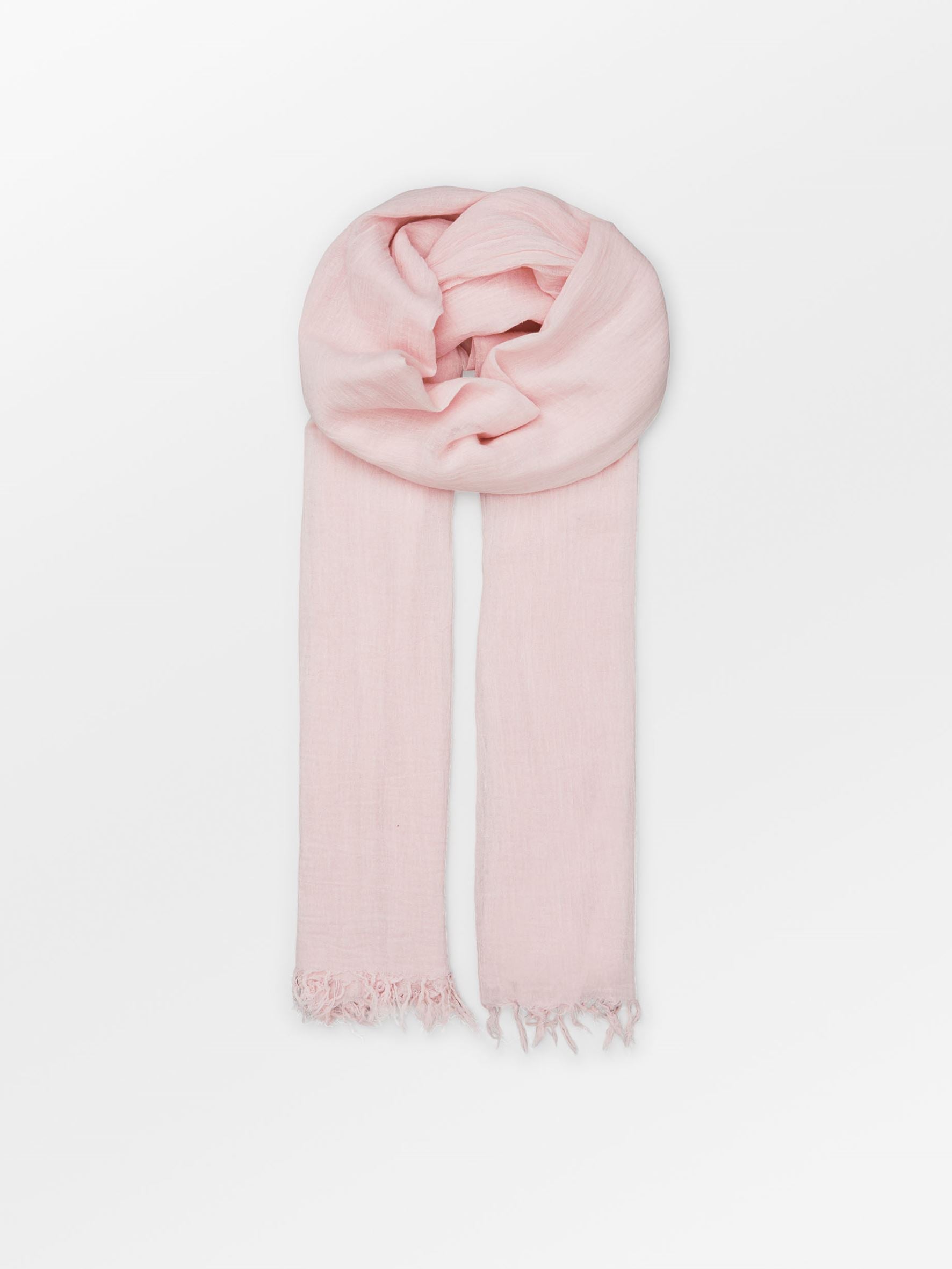 Becksöndergaard, Solid Ilona Scarf - Light Rose, onesize