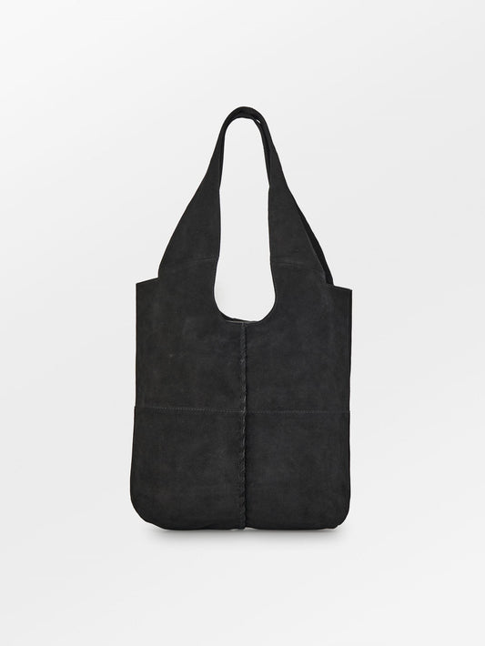 Becksöndergaard, Suede Demi Bag - Black, bags, bags, bags
