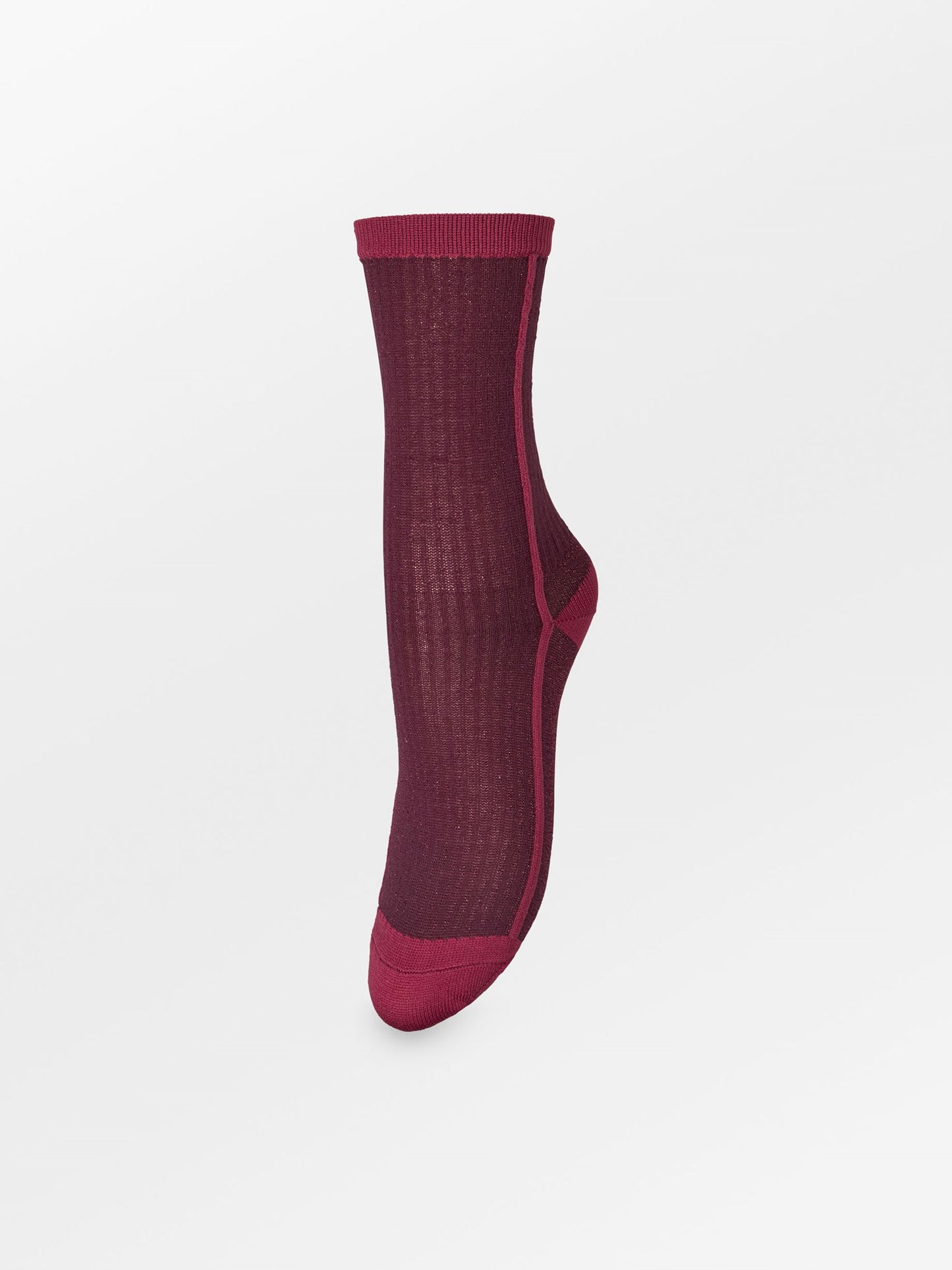 Stripy Glitter Sock Socks Becksöndergaard.dk
