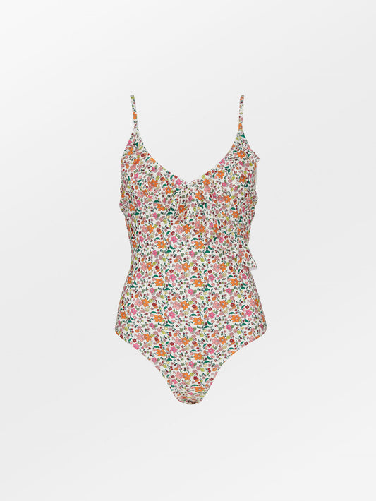 Anemona Bly Frill Swimsuit Clothing Becksöndergaard.dk   