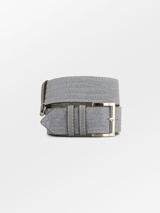 Becksöndergaard, Crosu Willia Belt - Dark Gull Gray, accessories, accessories